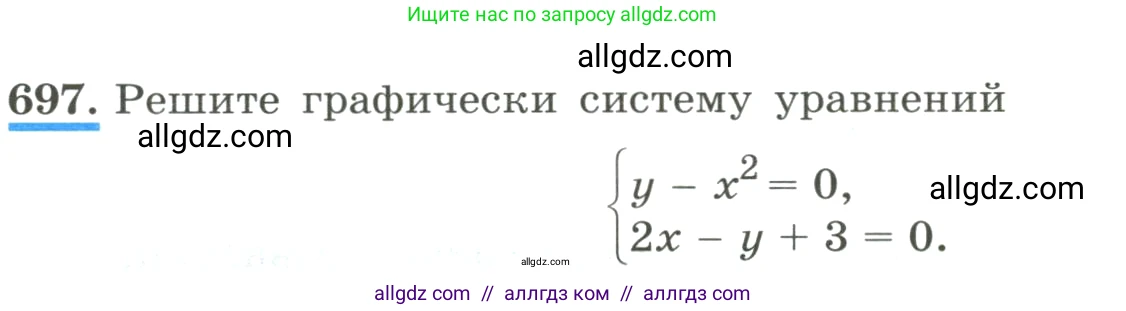 Алгебра, 8 класс Учебник, авторы: Макарычев Юрий Николаевич, Миндюк Нора Григорьевна, Нешков Константин Иванович, Суворова Светлана Борисовна, издательство Просвещение, Москва, 2023, белого цвета, страница 164, номер 697, Условие