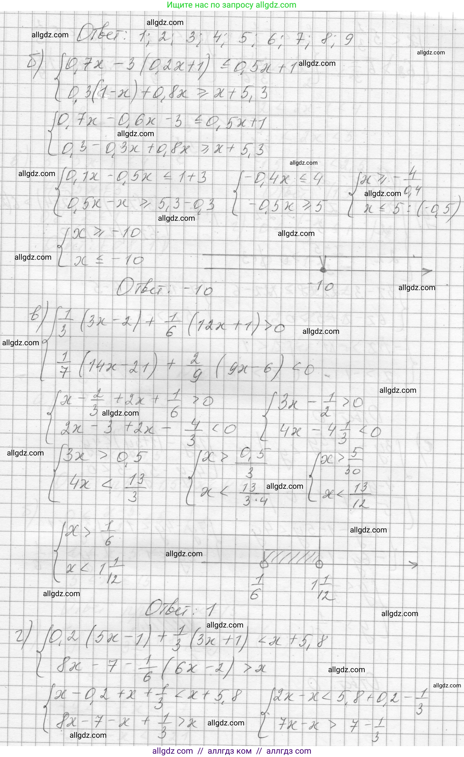Алгебра, 8 класс Учебник, авторы: Макарычев Юрий Николаевич, Миндюк Нора Григорьевна, Нешков Константин Иванович, Суворова Светлана Борисовна, издательство Просвещение, Москва, 2023, белого цвета, страница 232, номер 1054, Решение (продолжение 2)