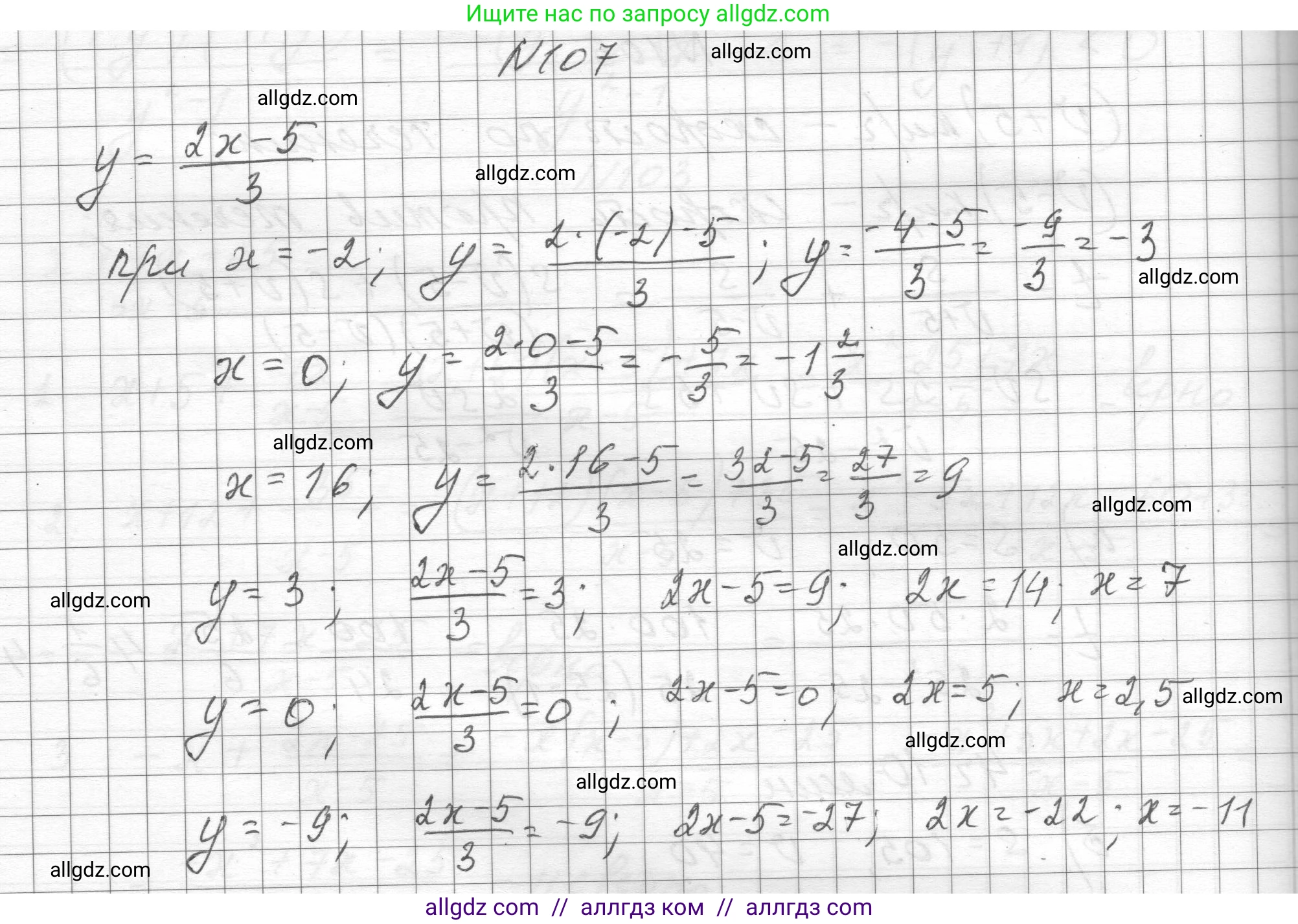 Алгебра, 8 класс Учебник, авторы: Макарычев Юрий Николаевич, Миндюк Нора Григорьевна, Нешков Константин Иванович, Суворова Светлана Борисовна, издательство Просвещение, Москва, 2023, белого цвета, страница 29, номер 107, Решение