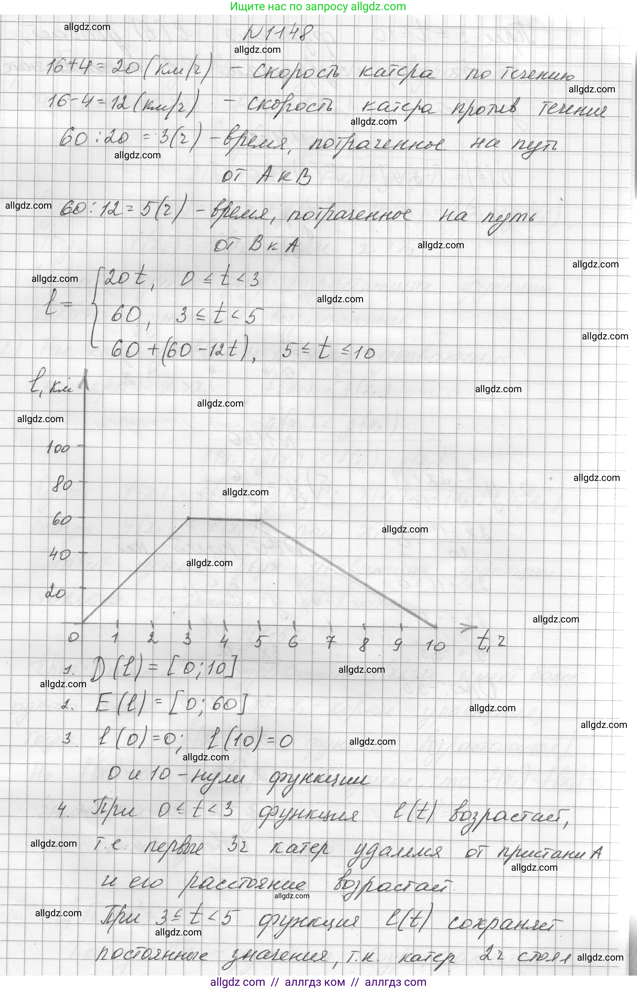 Алгебра, 8 класс Учебник, авторы: Макарычев Юрий Николаевич, Миндюк Нора Григорьевна, Нешков Константин Иванович, Суворова Светлана Борисовна, издательство Просвещение, Москва, 2023, белого цвета, страница 257, номер 1148, Решение