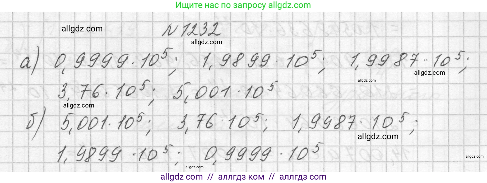 Алгебра, 8 класс Учебник, авторы: Макарычев Юрий Николаевич, Миндюк Нора Григорьевна, Нешков Константин Иванович, Суворова Светлана Борисовна, издательство Просвещение, Москва, 2023, белого цвета, страница 274, номер 1232, Решение