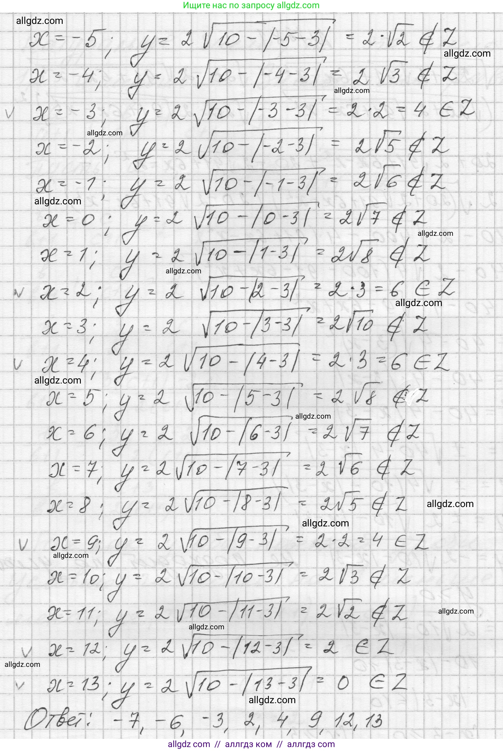 Алгебра, 8 класс Учебник, авторы: Макарычев Юрий Николаевич, Миндюк Нора Григорьевна, Нешков Константин Иванович, Суворова Светлана Борисовна, издательство Просвещение, Москва, 2023, белого цвета, страница 283, номер 1281, Решение (продолжение 2)