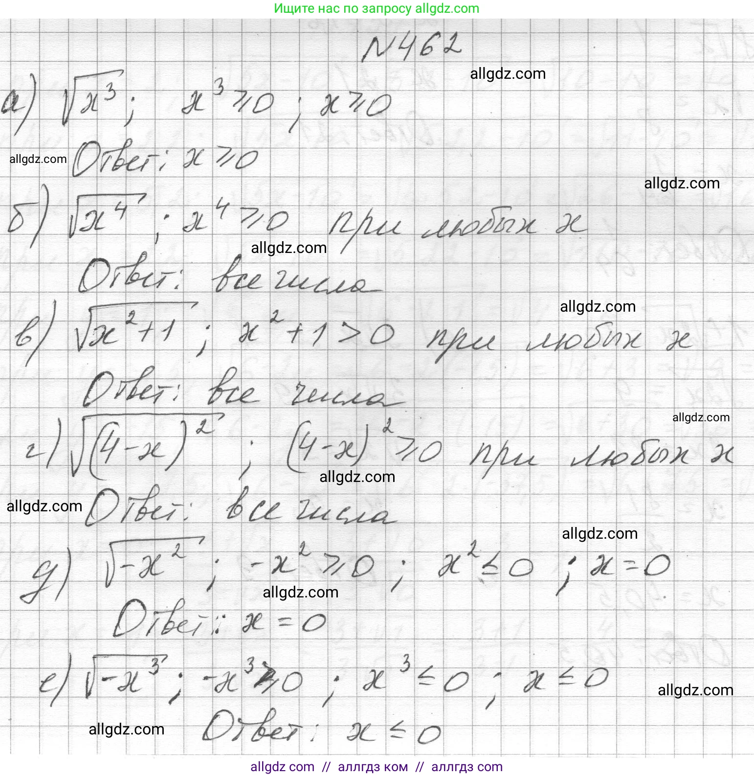 Алгебра, 8 класс Учебник, авторы: Макарычев Юрий Николаевич, Миндюк Нора Григорьевна, Нешков Константин Иванович, Суворова Светлана Борисовна, издательство Просвещение, Москва, 2023, белого цвета, страница 108, номер 462, Решение