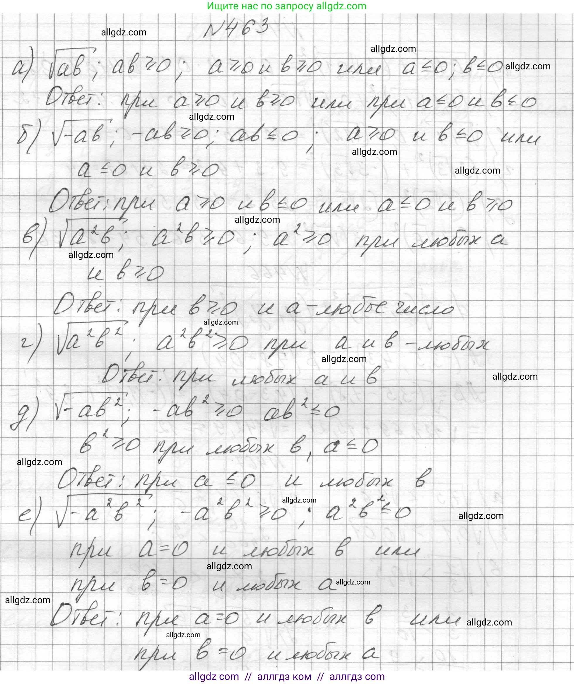 Алгебра, 8 класс Учебник, авторы: Макарычев Юрий Николаевич, Миндюк Нора Григорьевна, Нешков Константин Иванович, Суворова Светлана Борисовна, издательство Просвещение, Москва, 2023, белого цвета, страница 108, номер 463, Решение