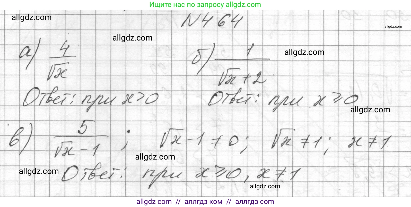 Алгебра, 8 класс Учебник, авторы: Макарычев Юрий Николаевич, Миндюк Нора Григорьевна, Нешков Константин Иванович, Суворова Светлана Борисовна, издательство Просвещение, Москва, 2023, белого цвета, страница 109, номер 464, Решение