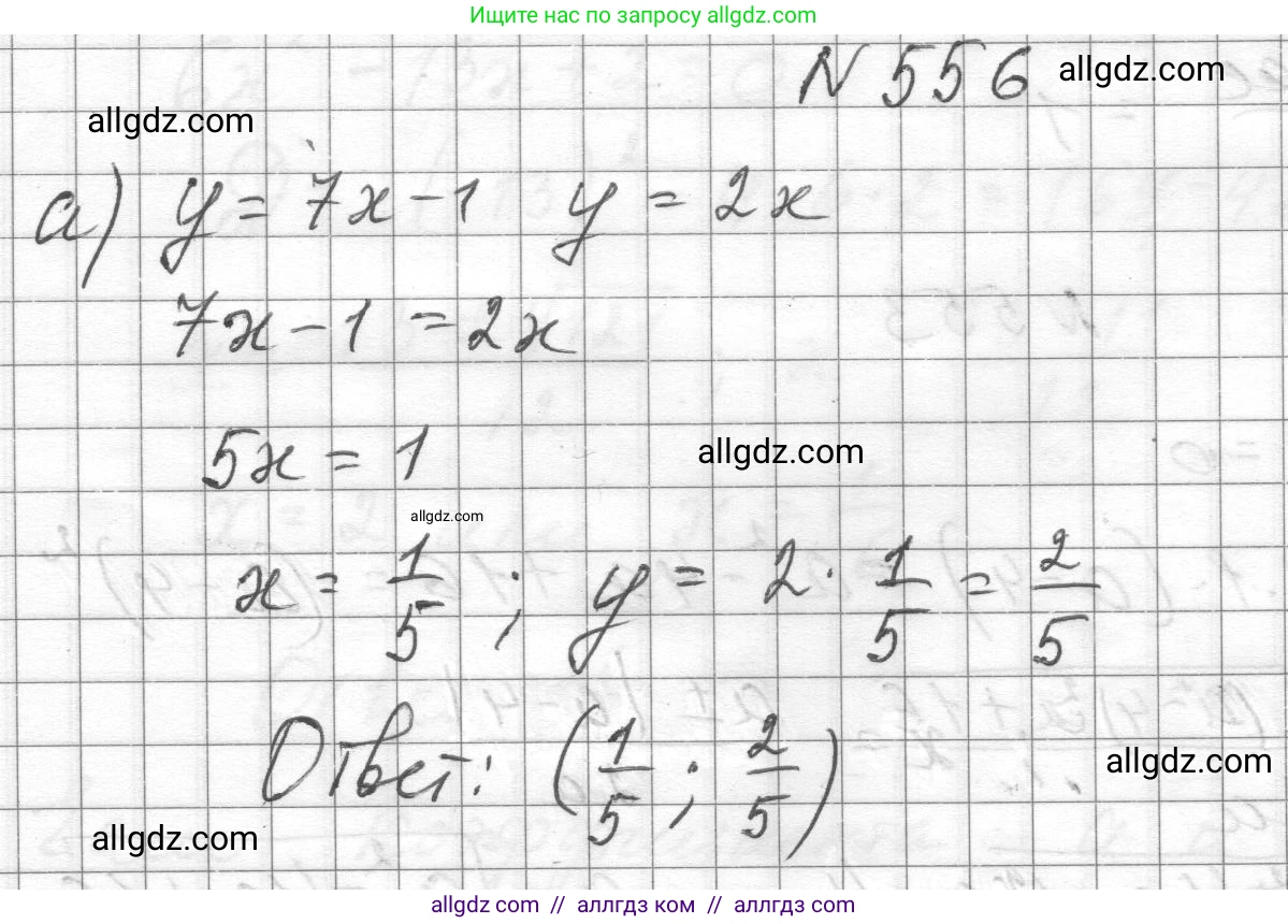 Алгебра, 8 класс Учебник, авторы: Макарычев Юрий Николаевич, Миндюк Нора Григорьевна, Нешков Константин Иванович, Суворова Светлана Борисовна, издательство Просвещение, Москва, 2023, белого цвета, страница 128, номер 556, Решение
