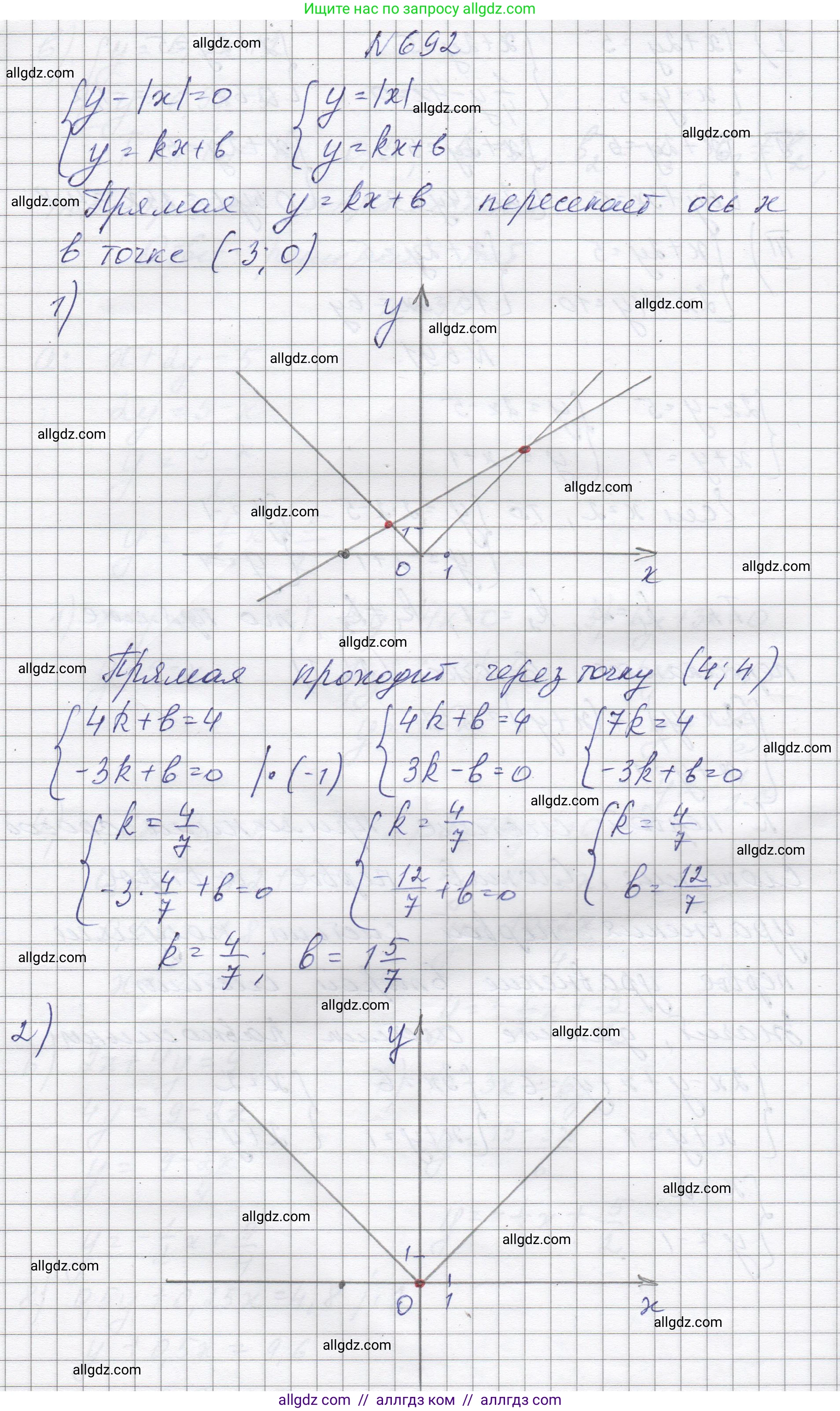 Алгебра, 8 класс Учебник, авторы: Макарычев Юрий Николаевич, Миндюк Нора Григорьевна, Нешков Константин Иванович, Суворова Светлана Борисовна, издательство Просвещение, Москва, 2023, белого цвета, страница 162, номер 692, Решение
