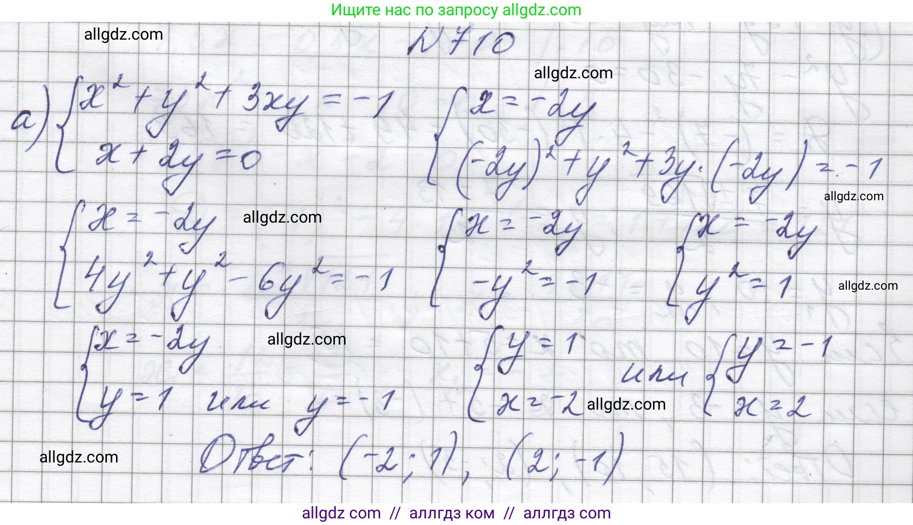 Алгебра, 8 класс Учебник, авторы: Макарычев Юрий Николаевич, Миндюк Нора Григорьевна, Нешков Константин Иванович, Суворова Светлана Борисовна, издательство Просвещение, Москва, 2023, белого цвета, страница 168, номер 710, Решение