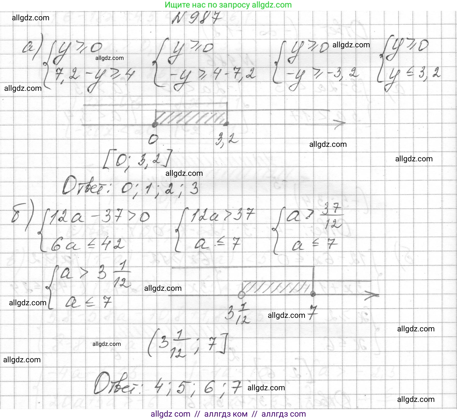 Алгебра, 8 класс Учебник, авторы: Макарычев Юрий Николаевич, Миндюк Нора Григорьевна, Нешков Константин Иванович, Суворова Светлана Борисовна, издательство Просвещение, Москва, 2023, белого цвета, страница 221, номер 987, Решение