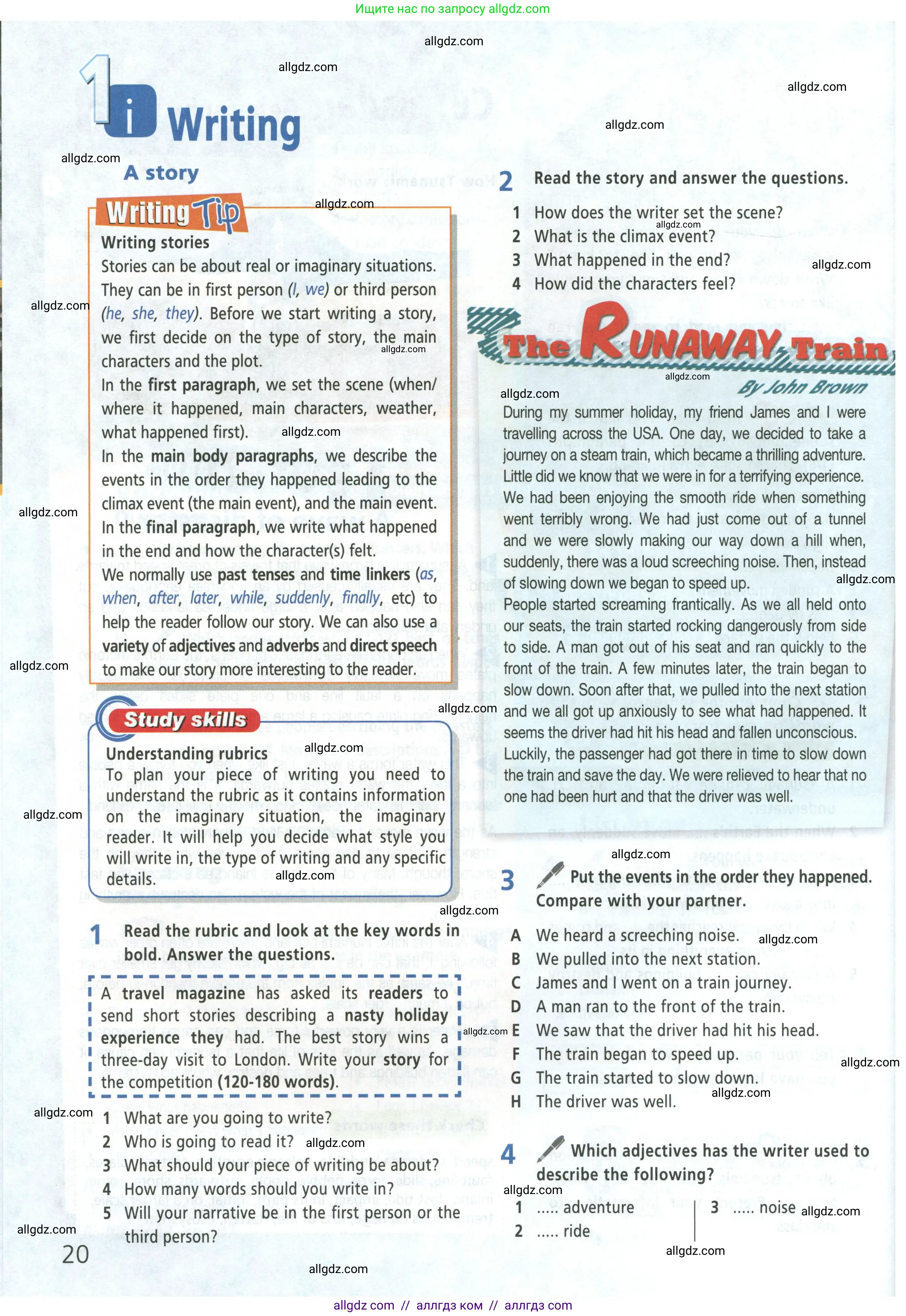 Английский язык (english), 8 класс Учебник (Student's book), авторы: Баранова Ксения Михайловна (Baranova Ksenia), Дули Дженни (Dooley Jenny), Копылова Виктория Викторовна (Kopylova Victoria), Мильруд Радислав Петрович (Millrood Radislav), Эванс Вирджиния (Evans Virginia), издательство Просвещение, Москва, 2023, белого цвета, страница 20