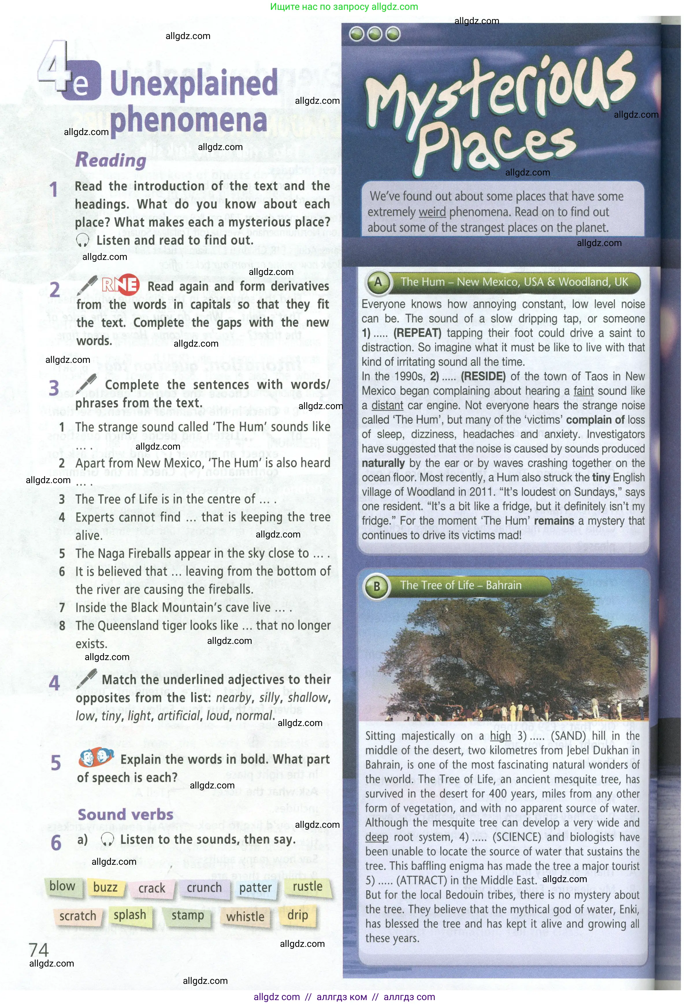 Английский язык (english), 8 класс Учебник (Student's book), авторы: Баранова Ксения Михайловна (Baranova Ksenia), Дули Дженни (Dooley Jenny), Копылова Виктория Викторовна (Kopylova Victoria), Мильруд Радислав Петрович (Millrood Radislav), Эванс Вирджиния (Evans Virginia), издательство Просвещение, Москва, 2023, белого цвета, страница 74