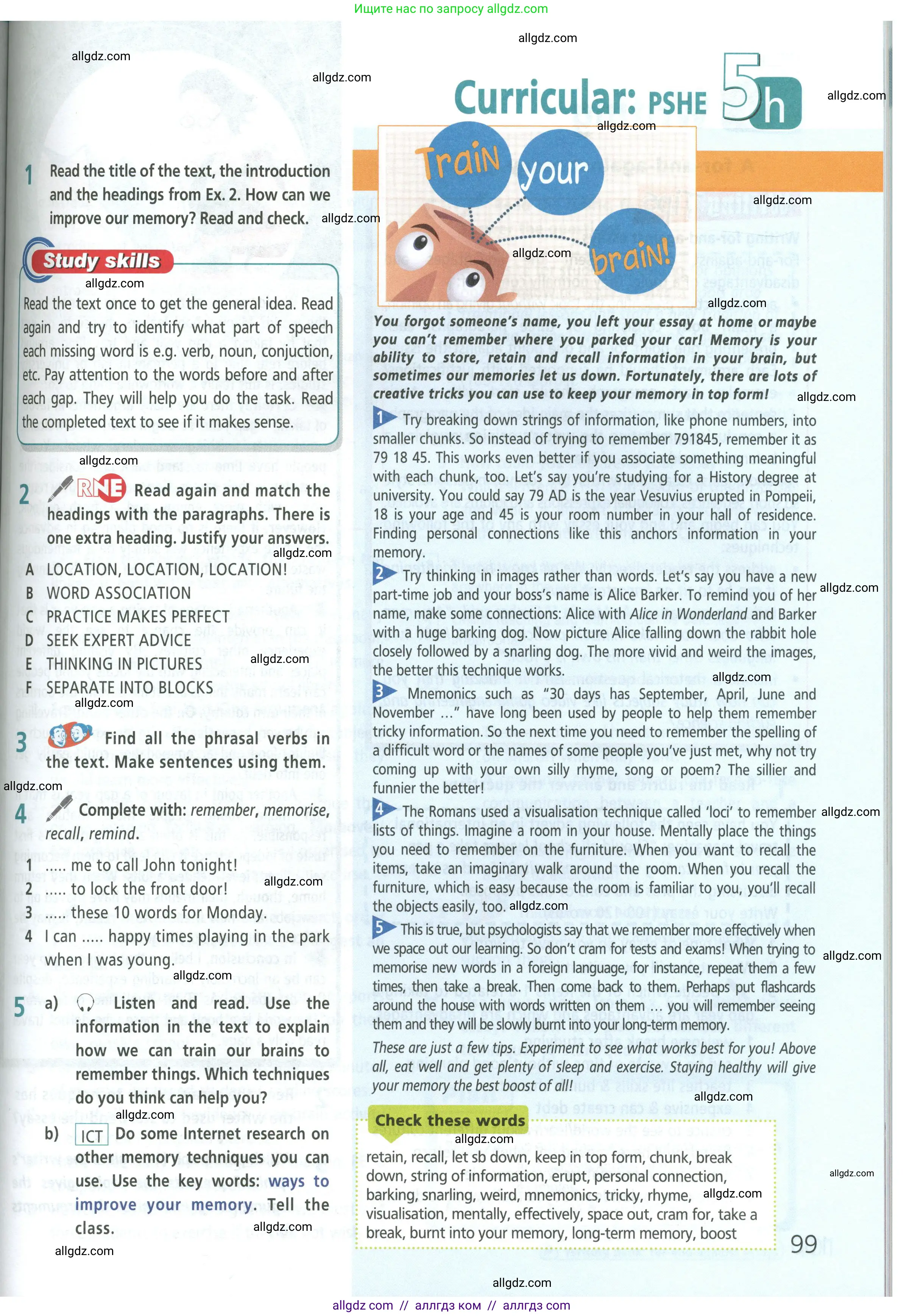 Английский язык (english), 8 класс Учебник (Student's book), авторы: Баранова Ксения Михайловна (Baranova Ksenia), Дули Дженни (Dooley Jenny), Копылова Виктория Викторовна (Kopylova Victoria), Мильруд Радислав Петрович (Millrood Radislav), Эванс Вирджиния (Evans Virginia), издательство Просвещение, Москва, 2023, белого цвета, страница 99