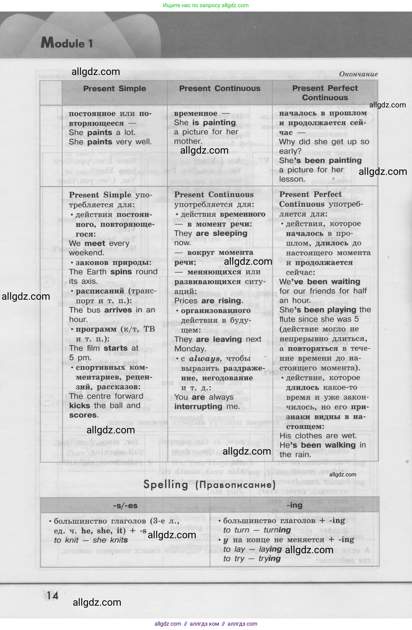 Английский язык (english), 8 класс Грамматический тренажёр, автор: Тимофеева Светлана Леонидовна, издательство Просвещение, Москва, 2024, бирюзового цвета, страница 14