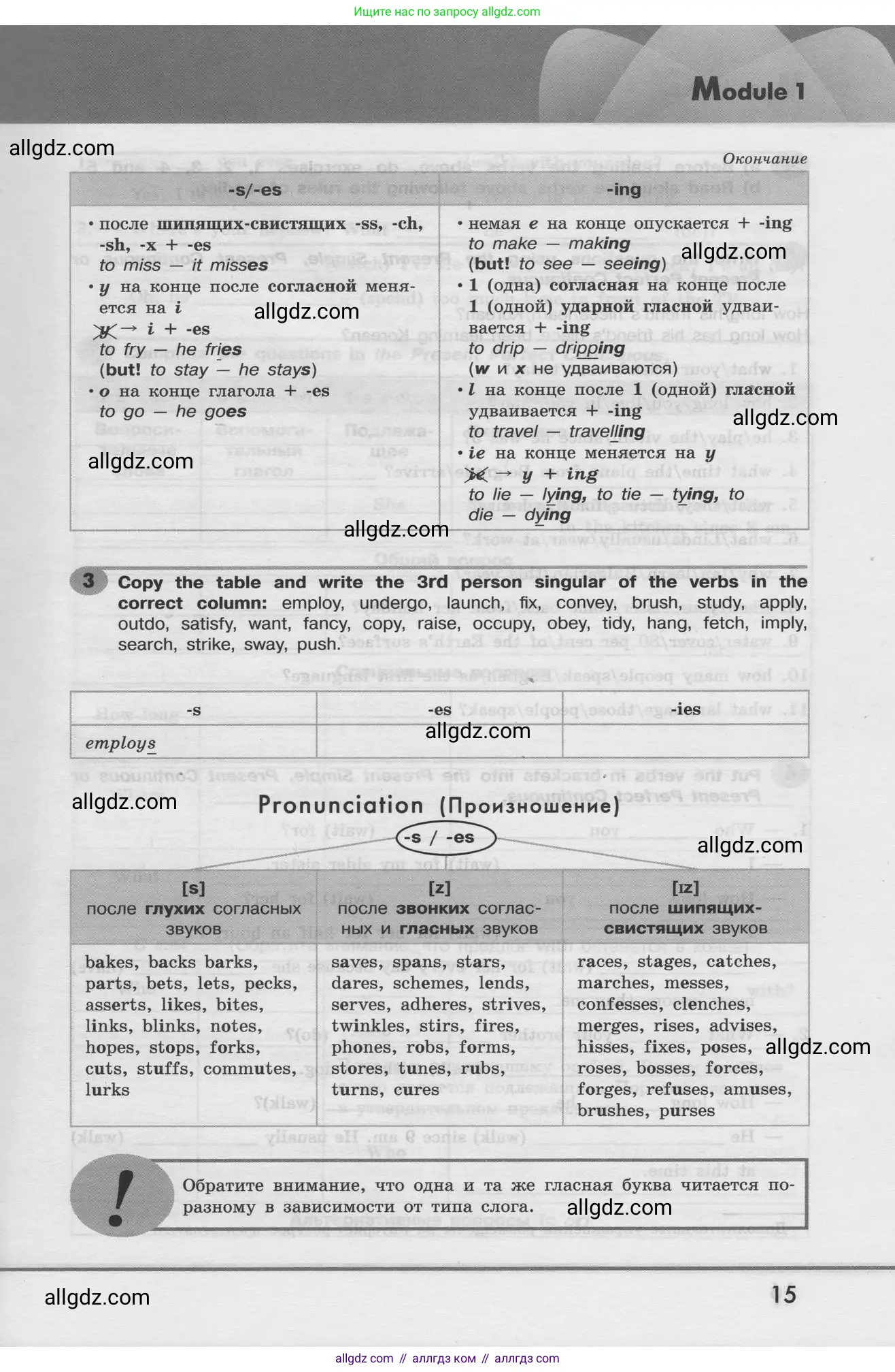 Английский язык (english), 8 класс Грамматический тренажёр, автор: Тимофеева Светлана Леонидовна, издательство Просвещение, Москва, 2024, бирюзового цвета, страница 15