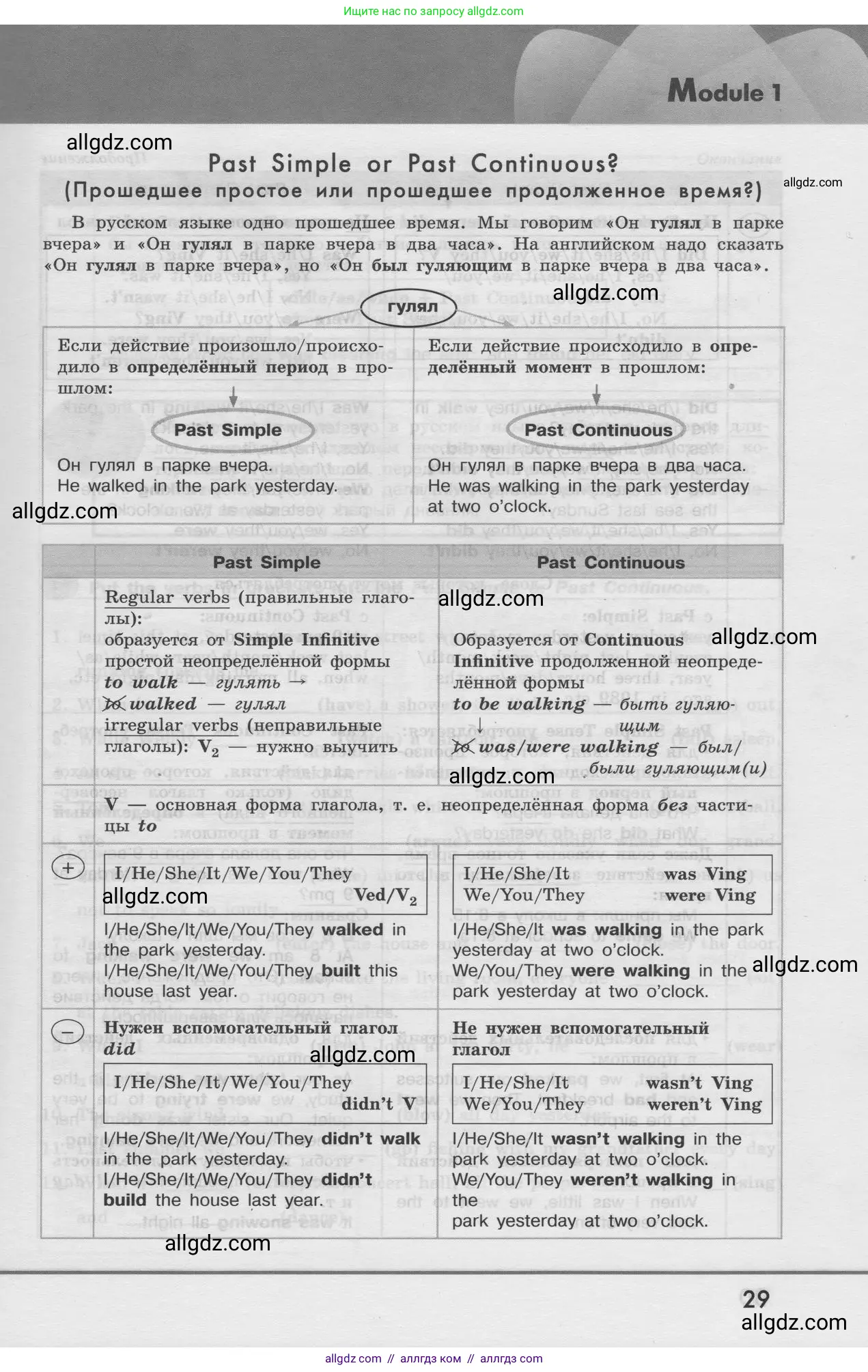 Английский язык (english), 8 класс Грамматический тренажёр, автор: Тимофеева Светлана Леонидовна, издательство Просвещение, Москва, 2024, бирюзового цвета, страница 29