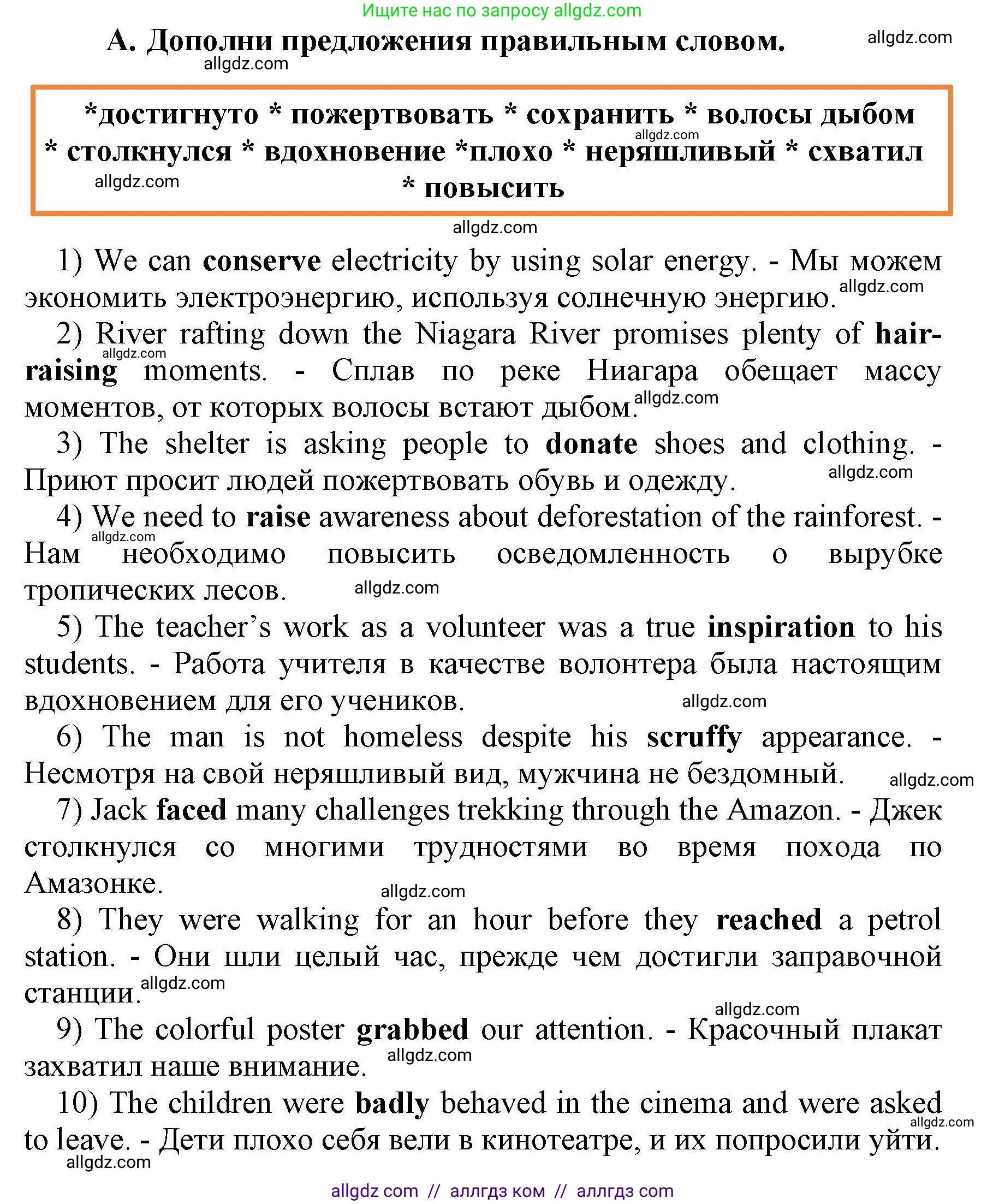 Английский язык (english), 8 класс контрольные задания (test booklet), авторы: Баранова Ксения Михайловна (Baranova Ksenia), Дули Дженни (Dooley Jenny), Мильруд Радислав Петрович (Millrood Radislav), Эванс Вирджиния (Evans Virginia), издательство Просвещение, Москва, 2024, серого цвета, страница 13, номер A, Решение 1
