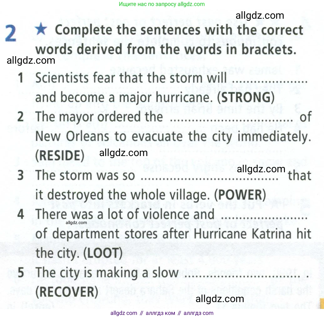 Английский язык (english), 8 класс Рабочая тетрадь (workbook), авторы: Баранова Ксения Михайловна (Baranova Ksenia), Дули Дженни (Dooley Jenny), Копылова Виктория Викторовна (Kopylova Victoria), Мильруд Радислав Петрович (Millrood Radislav), Эванс Вирджиния (Evans Virginia), издательство Просвещение, Москва, 2023, белого цвета, страница 6, номер 2, Условие 2023-2027