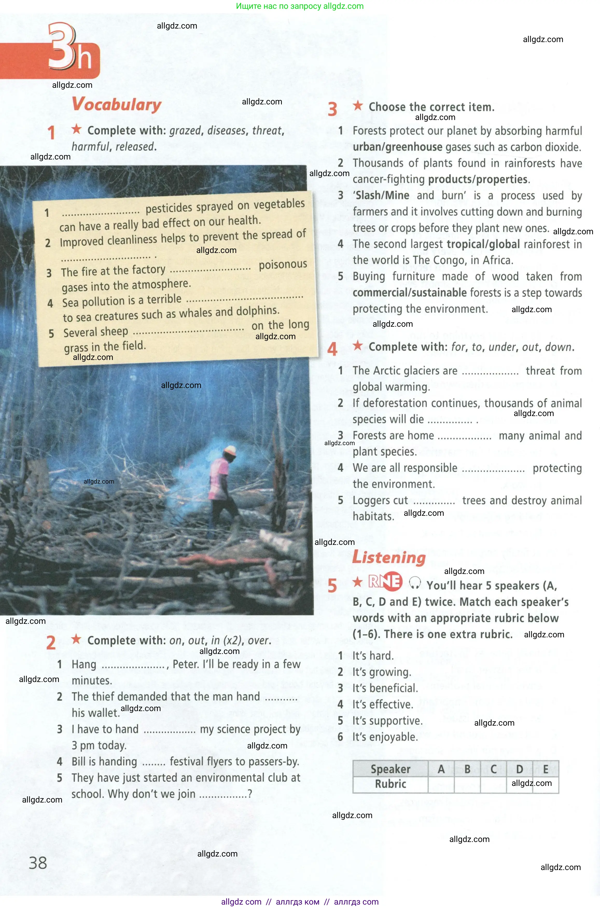 Английский язык (english), 8 класс Рабочая тетрадь (workbook), авторы: Баранова Ксения Михайловна (Baranova Ksenia), Дули Дженни (Dooley Jenny), Копылова Виктория Викторовна (Kopylova Victoria), Мильруд Радислав Петрович (Millrood Radislav), Эванс Вирджиния (Evans Virginia), издательство Просвещение, Москва, 2023, белого цвета, страница 38