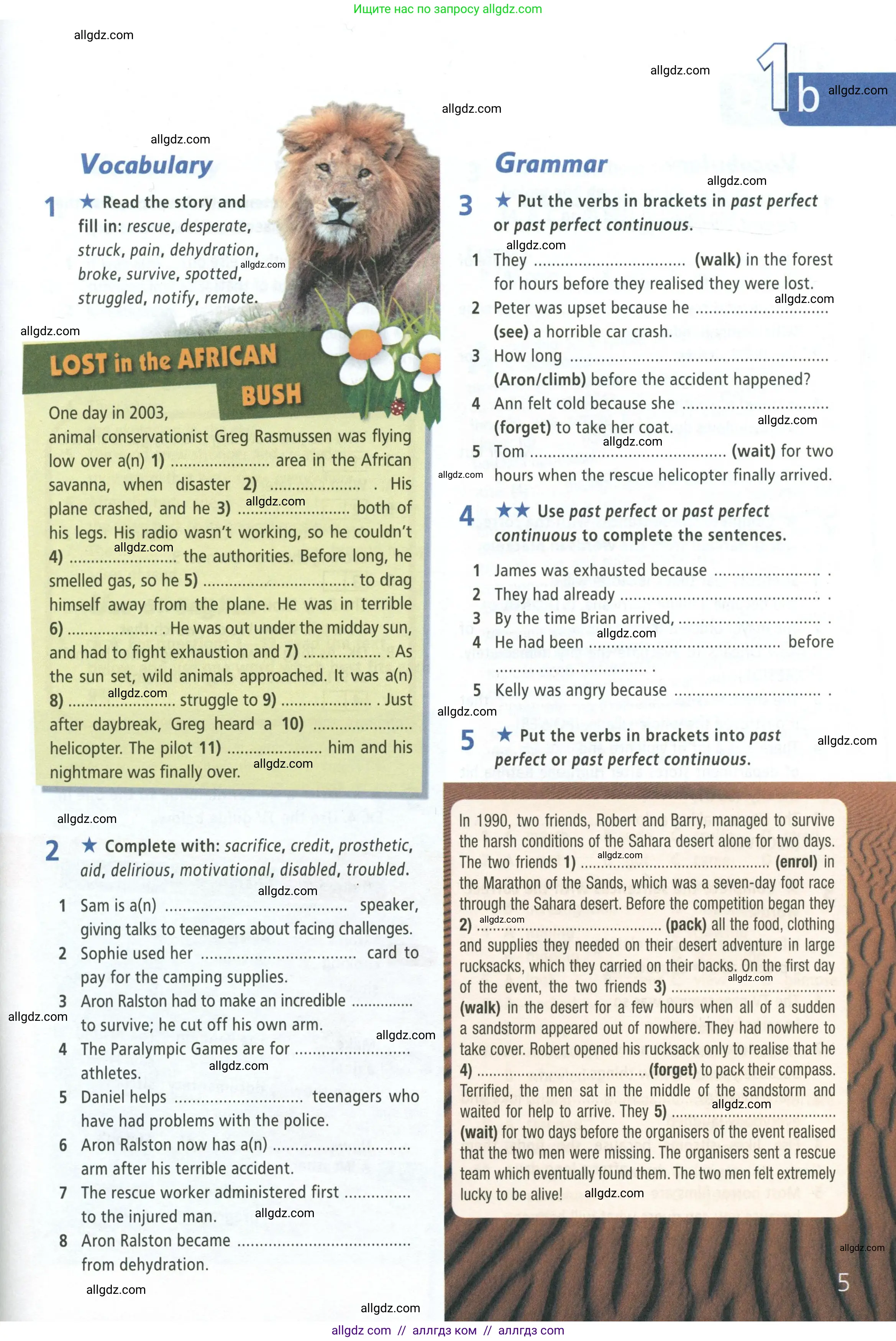 Английский язык (english), 8 класс Рабочая тетрадь (workbook), авторы: Баранова Ксения Михайловна (Baranova Ksenia), Дули Дженни (Dooley Jenny), Копылова Виктория Викторовна (Kopylova Victoria), Мильруд Радислав Петрович (Millrood Radislav), Эванс Вирджиния (Evans Virginia), издательство Просвещение, Москва, 2023, белого цвета, страница 5