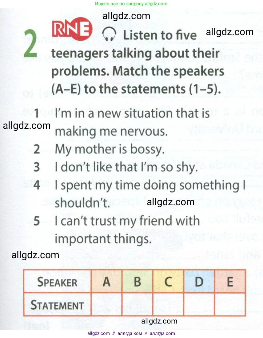 Английский язык (english), 8 класс Рабочая тетрадь (workbook), авторы: Ваулина Юлия Евгеньевна (Vaulina Julia), Дули Дженни (Dooley Jenny), Подоляко Ольга Евгеньевна (Podolyako Olga), Эванс Вирджиния (Evans Virginia), издательство Просвещение, Москва, 2023, бирюзового цвета, страница 5, номер 2, Условие 2024