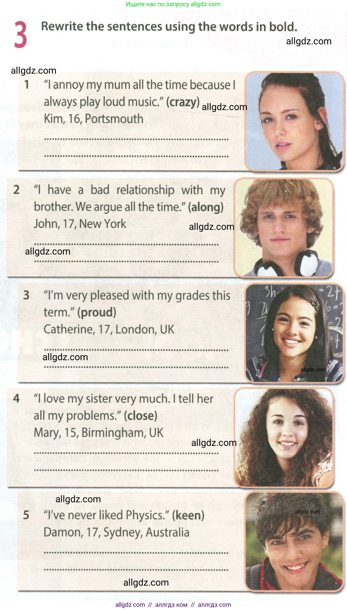 Английский язык (english), 8 класс Рабочая тетрадь (workbook), авторы: Ваулина Юлия Евгеньевна (Vaulina Julia), Дули Дженни (Dooley Jenny), Подоляко Ольга Евгеньевна (Podolyako Olga), Эванс Вирджиния (Evans Virginia), издательство Просвещение, Москва, 2023, бирюзового цвета, страница 9, номер 3, Условие 2024