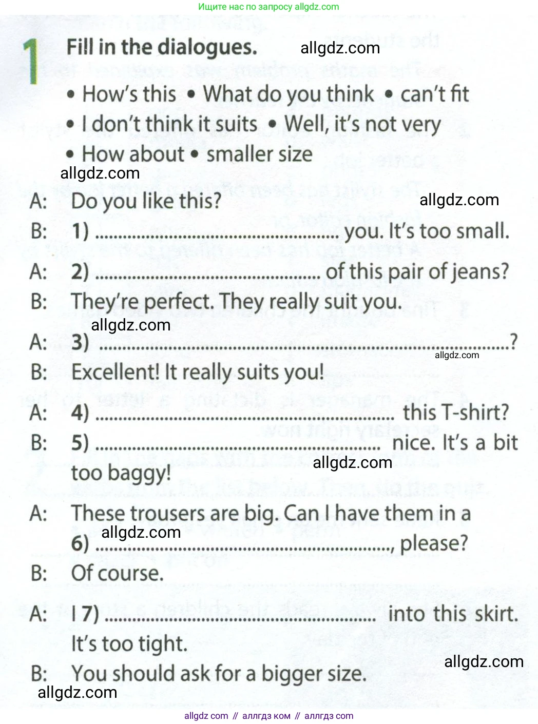 Английский язык (english), 8 класс Рабочая тетрадь (workbook), авторы: Ваулина Юлия Евгеньевна (Vaulina Julia), Дули Дженни (Dooley Jenny), Подоляко Ольга Евгеньевна (Podolyako Olga), Эванс Вирджиния (Evans Virginia), издательство Просвещение, Москва, 2023, бирюзового цвета, страница 35, номер 1, Условие 2024