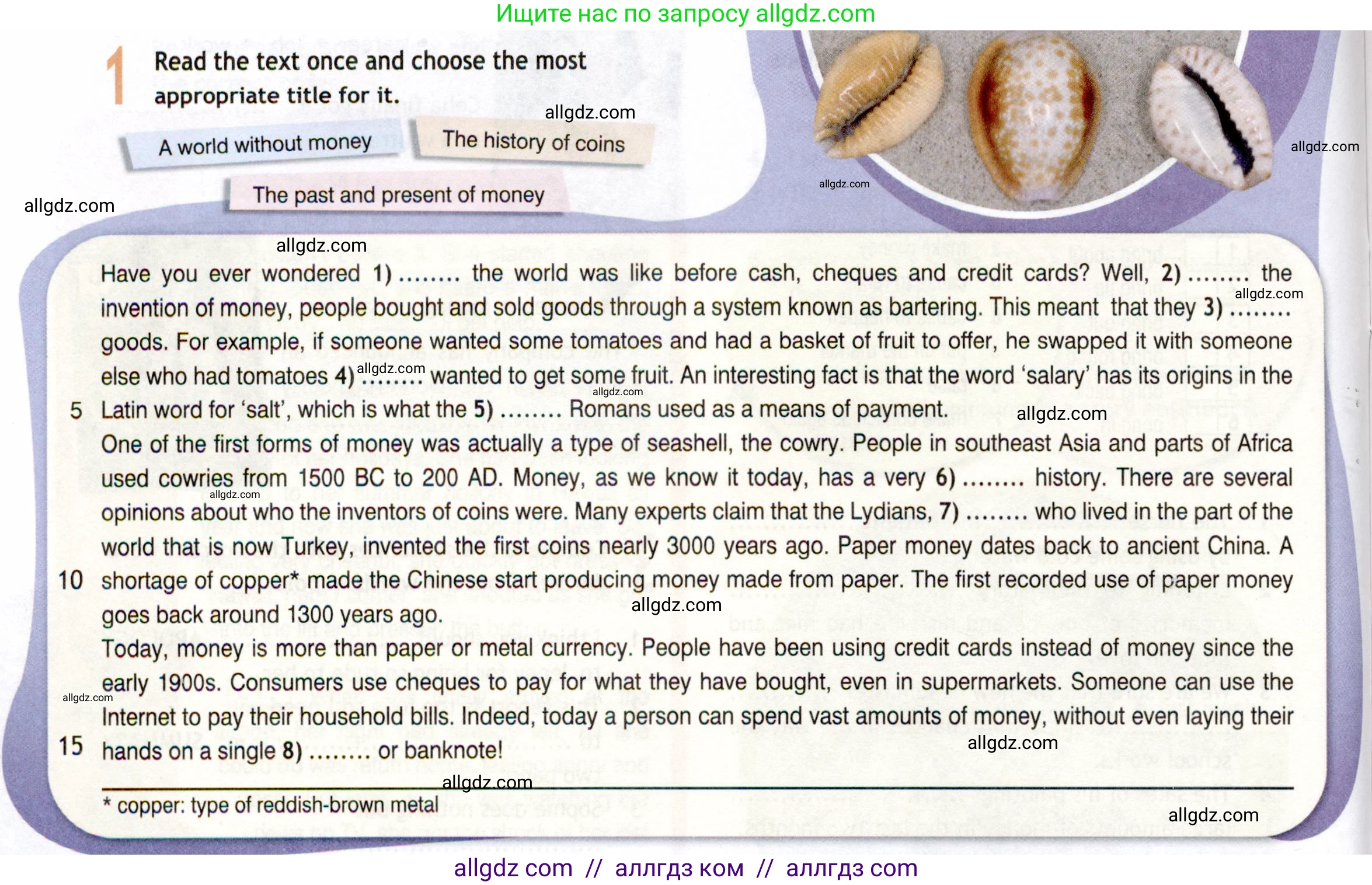 Английский язык (english), 8 класс Рабочая тетрадь (workbook), авторы: Ваулина Юлия Евгеньевна (Vaulina Julia), Дули Дженни (Dooley Jenny), Подоляко Ольга Евгеньевна (Podolyako Olga), Эванс Вирджиния (Evans Virginia), издательство Просвещение, Москва, 2023, бирюзового цвета, страница 30, номер 1, Условие 2019-2022