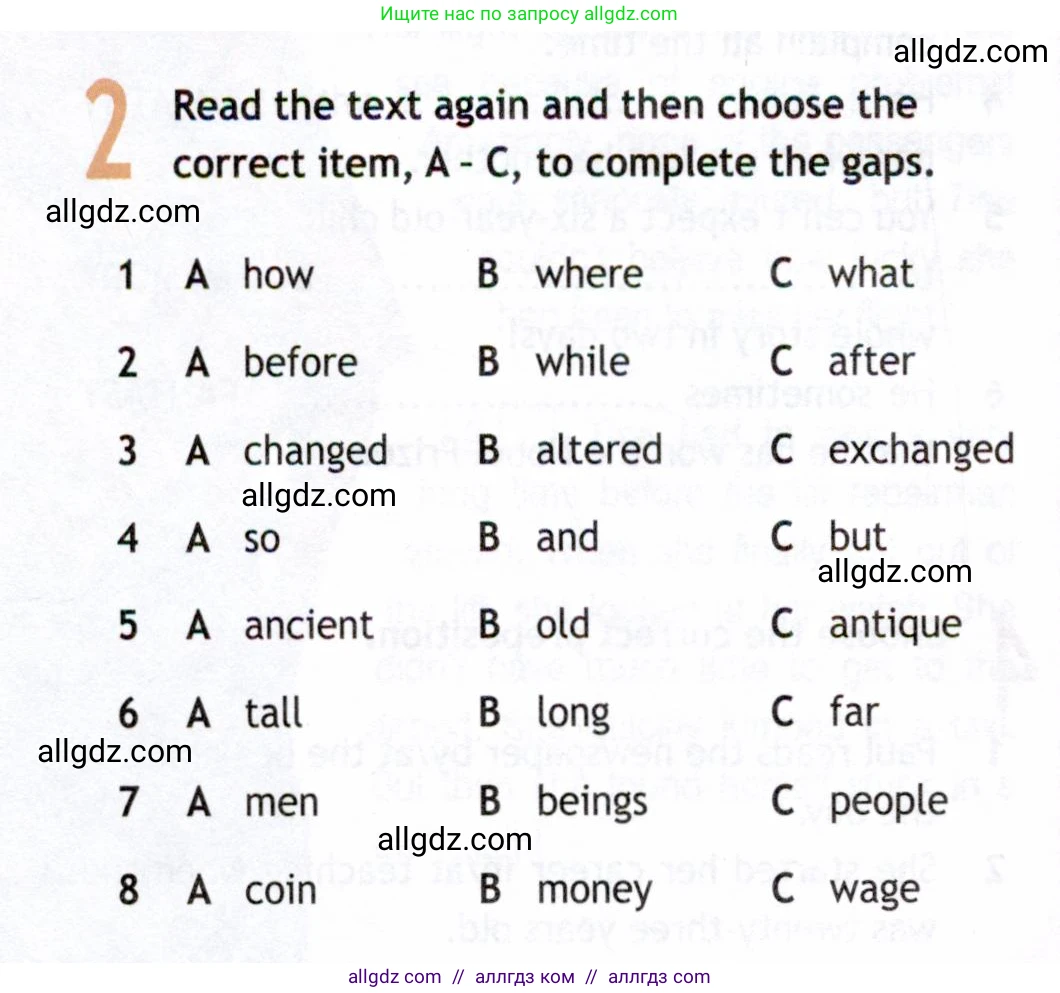 Английский язык (english), 8 класс Рабочая тетрадь (workbook), авторы: Ваулина Юлия Евгеньевна (Vaulina Julia), Дули Дженни (Dooley Jenny), Подоляко Ольга Евгеньевна (Podolyako Olga), Эванс Вирджиния (Evans Virginia), издательство Просвещение, Москва, 2023, бирюзового цвета, страница 30, номер 2, Условие 2019-2022
