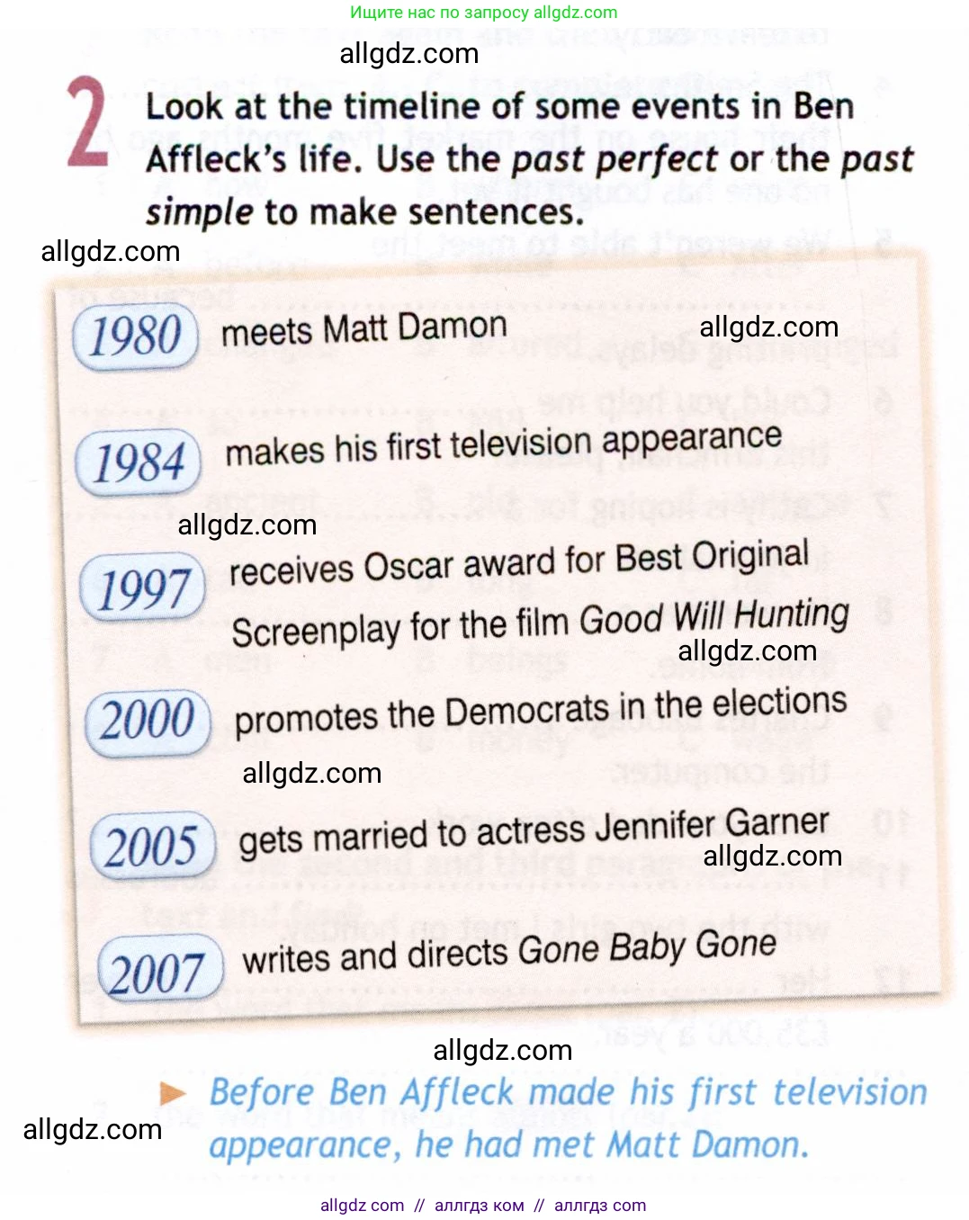 Английский язык (english), 8 класс Рабочая тетрадь (workbook), авторы: Ваулина Юлия Евгеньевна (Vaulina Julia), Дули Дженни (Dooley Jenny), Подоляко Ольга Евгеньевна (Podolyako Olga), Эванс Вирджиния (Evans Virginia), издательство Просвещение, Москва, 2023, бирюзового цвета, страница 32, номер 2, Условие 2019-2022