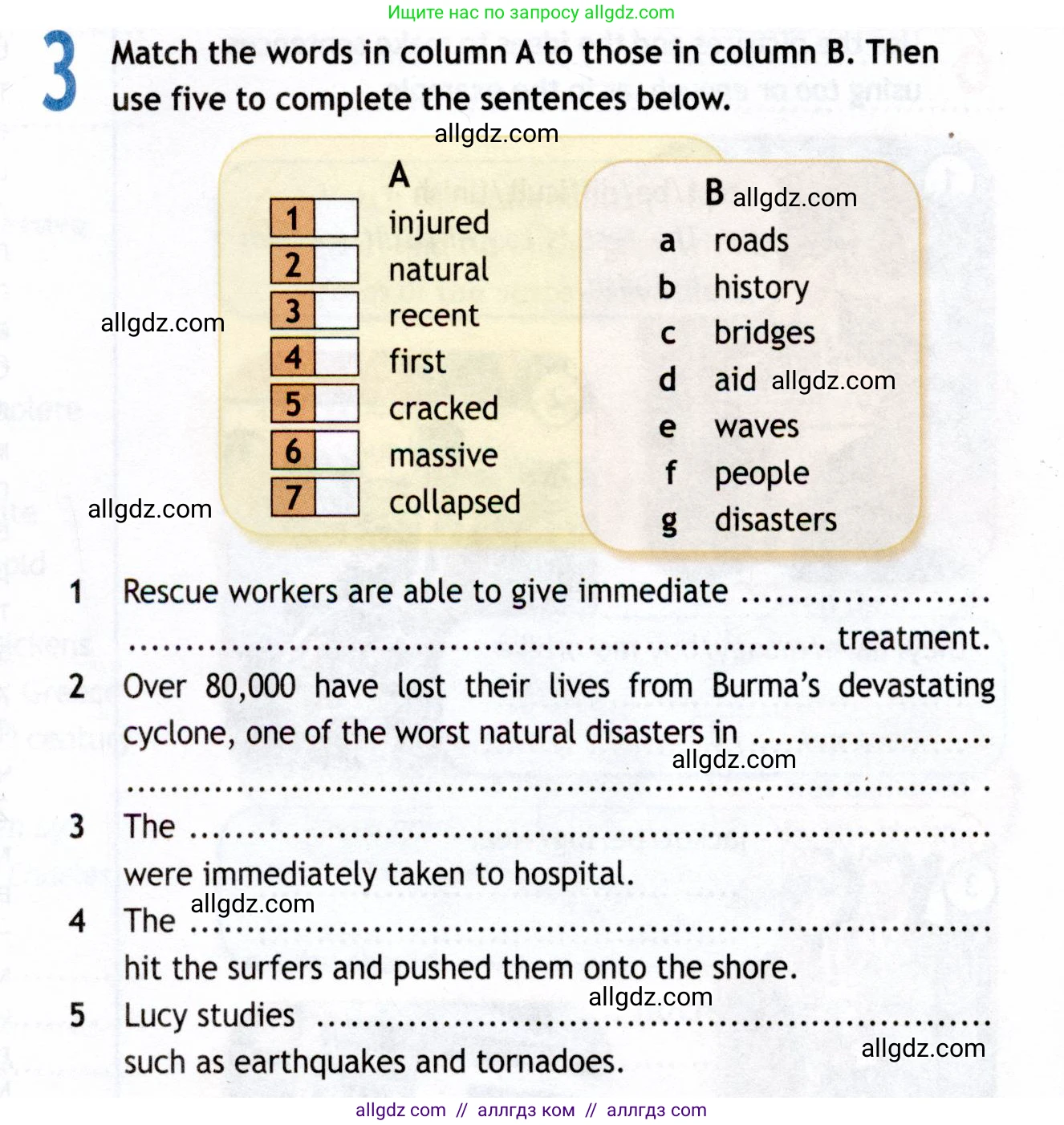 Английский язык (english), 8 класс Рабочая тетрадь (workbook), авторы: Ваулина Юлия Евгеньевна (Vaulina Julia), Дули Дженни (Dooley Jenny), Подоляко Ольга Евгеньевна (Podolyako Olga), Эванс Вирджиния (Evans Virginia), издательство Просвещение, Москва, 2023, бирюзового цвета, страница 44, номер 3, Условие 2019-2022