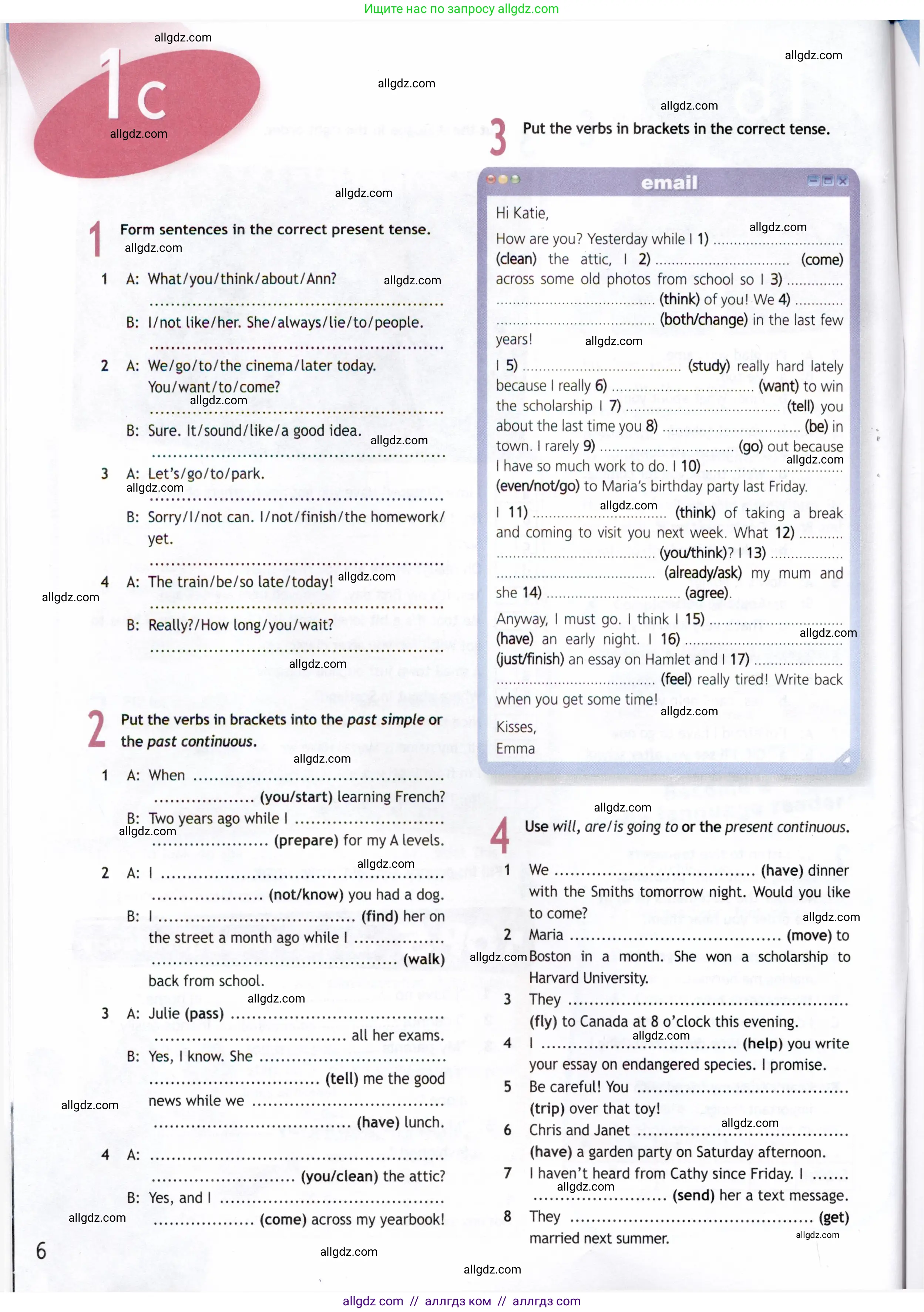 Английский язык (english), 8 класс Рабочая тетрадь (workbook), авторы: Ваулина Юлия Евгеньевна (Vaulina Julia), Дули Дженни (Dooley Jenny), Подоляко Ольга Евгеньевна (Podolyako Olga), Эванс Вирджиния (Evans Virginia), издательство Просвещение, Москва, 2023, бирюзового цвета, страница 6