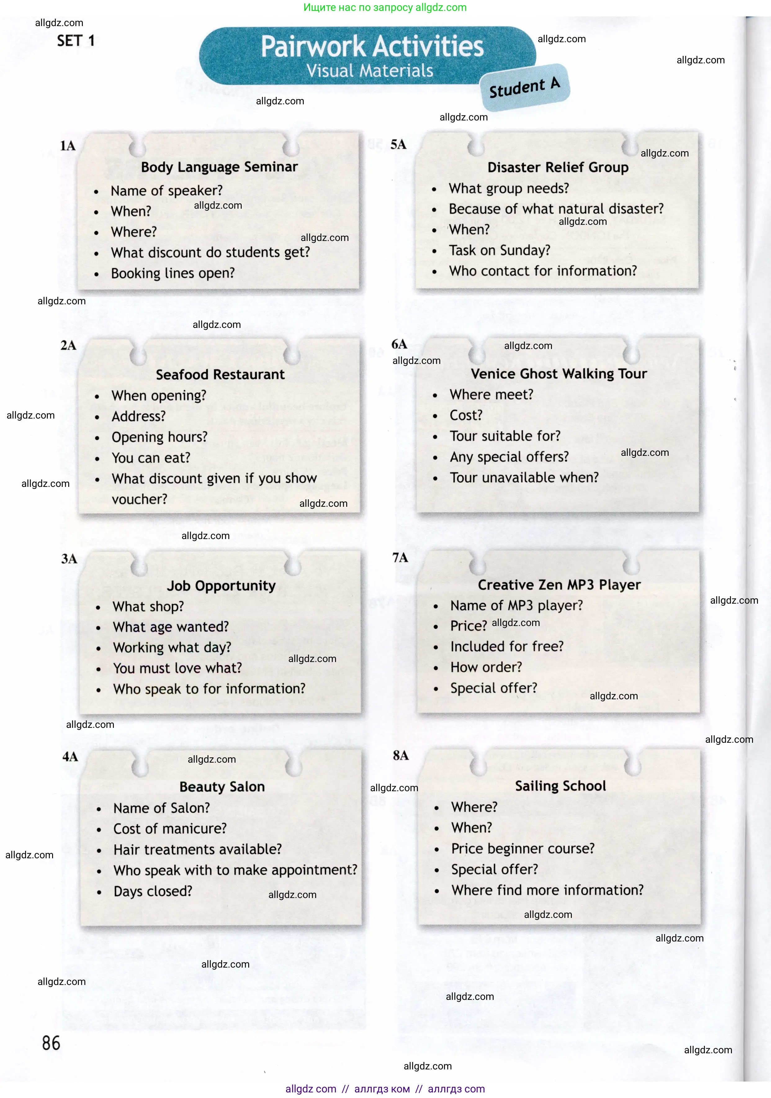 Английский язык (english), 8 класс Рабочая тетрадь (workbook), авторы: Ваулина Юлия Евгеньевна (Vaulina Julia), Дули Дженни (Dooley Jenny), Подоляко Ольга Евгеньевна (Podolyako Olga), Эванс Вирджиния (Evans Virginia), издательство Просвещение, Москва, 2023, бирюзового цвета, страница 86