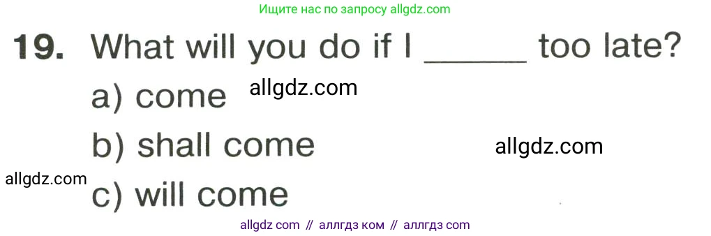 Английский язык (english), 8 класс сборник грамматических упражнений, авторы: Иняшкин Станислав Геннадьевич, Комиссаров Константин Вячеславович, издательство Просвещение, Москва, 2024, белого цвета, страница 45, номер 19, Условие