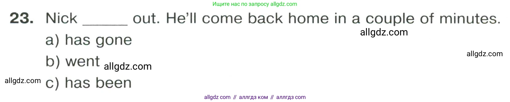 Английский язык (english), 8 класс сборник грамматических упражнений, авторы: Иняшкин Станислав Геннадьевич, Комиссаров Константин Вячеславович, издательство Просвещение, Москва, 2024, белого цвета, страница 46, номер 23, Условие