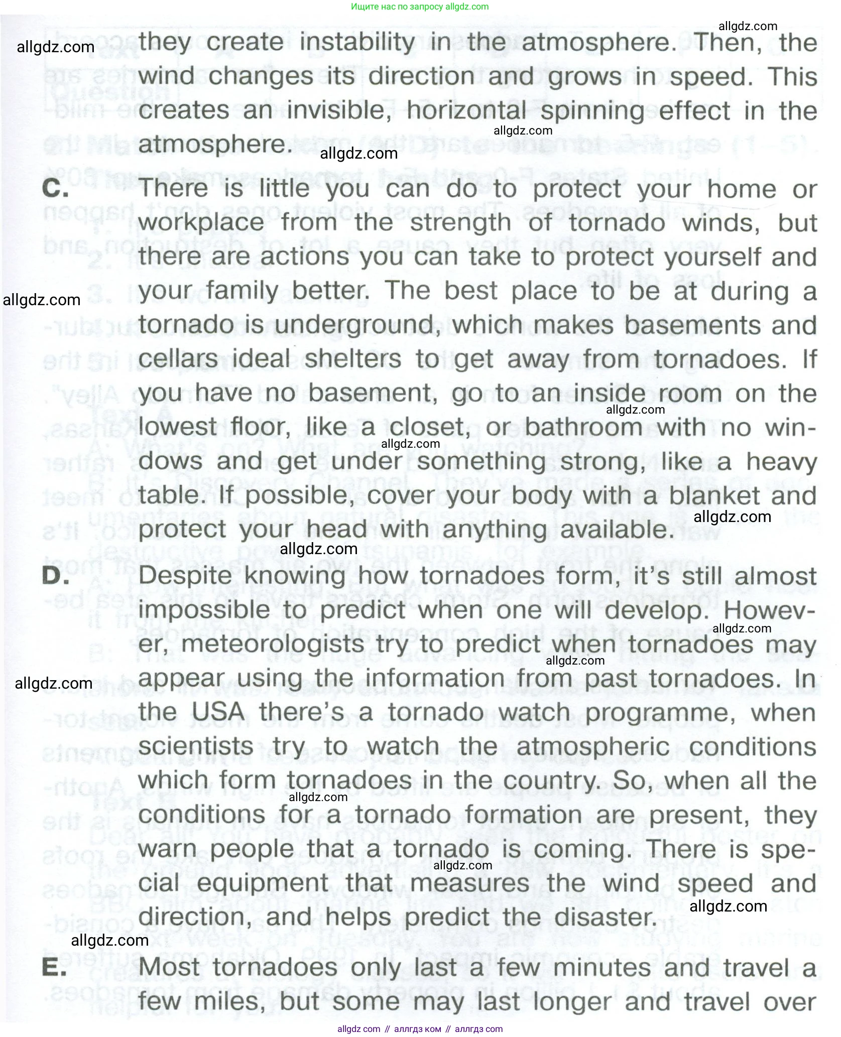 Английский язык (english), 8 класс Тренировочные упражнения в формате ОГЭ (ГИА), авторы: Комиссаров Константин Вячеславович, Кирдяева Ольга Ивановна, издательство Просвещение, Москва, 2024, белого цвета, страница 6, номер 1, Условие 2023-2027 (продолжение 2)