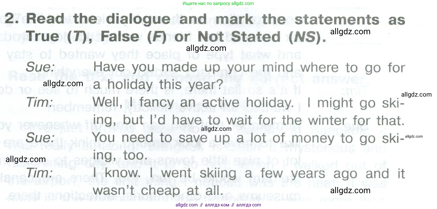 Английский язык (english), 8 класс Тренировочные упражнения в формате ОГЭ (ГИА), авторы: Комиссаров Константин Вячеславович, Кирдяева Ольга Ивановна, издательство Просвещение, Москва, 2024, белого цвета, страница 56, номер 2, Условие 2023-2027