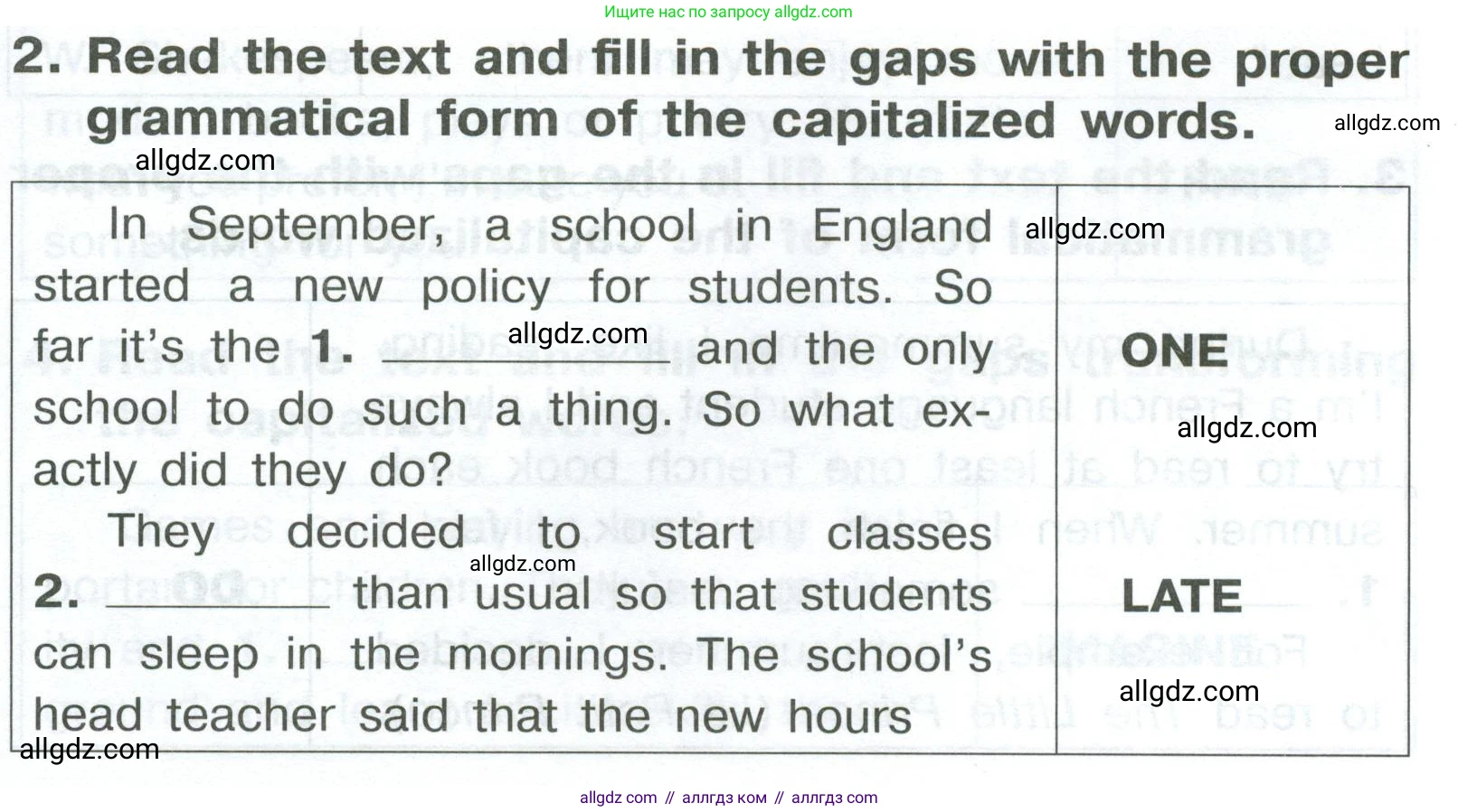 Английский язык (english), 8 класс Тренировочные упражнения в формате ОГЭ (ГИА), авторы: Комиссаров Константин Вячеславович, Кирдяева Ольга Ивановна, издательство Просвещение, Москва, 2024, белого цвета, страница 78, номер 2, Условие 2023-2027