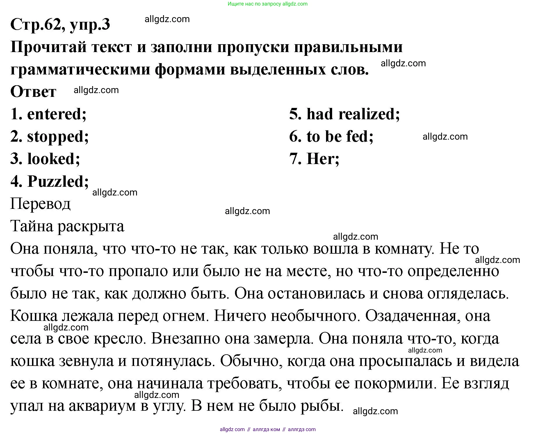 Английский язык (english), 8 класс Тренировочные упражнения в формате ОГЭ (ГИА), авторы: Комиссаров Константин Вячеславович, Кирдяева Ольга Ивановна, издательство Просвещение, Москва, 2024, белого цвета, страница 63, номер 3, Решение 1 (2023-2027)