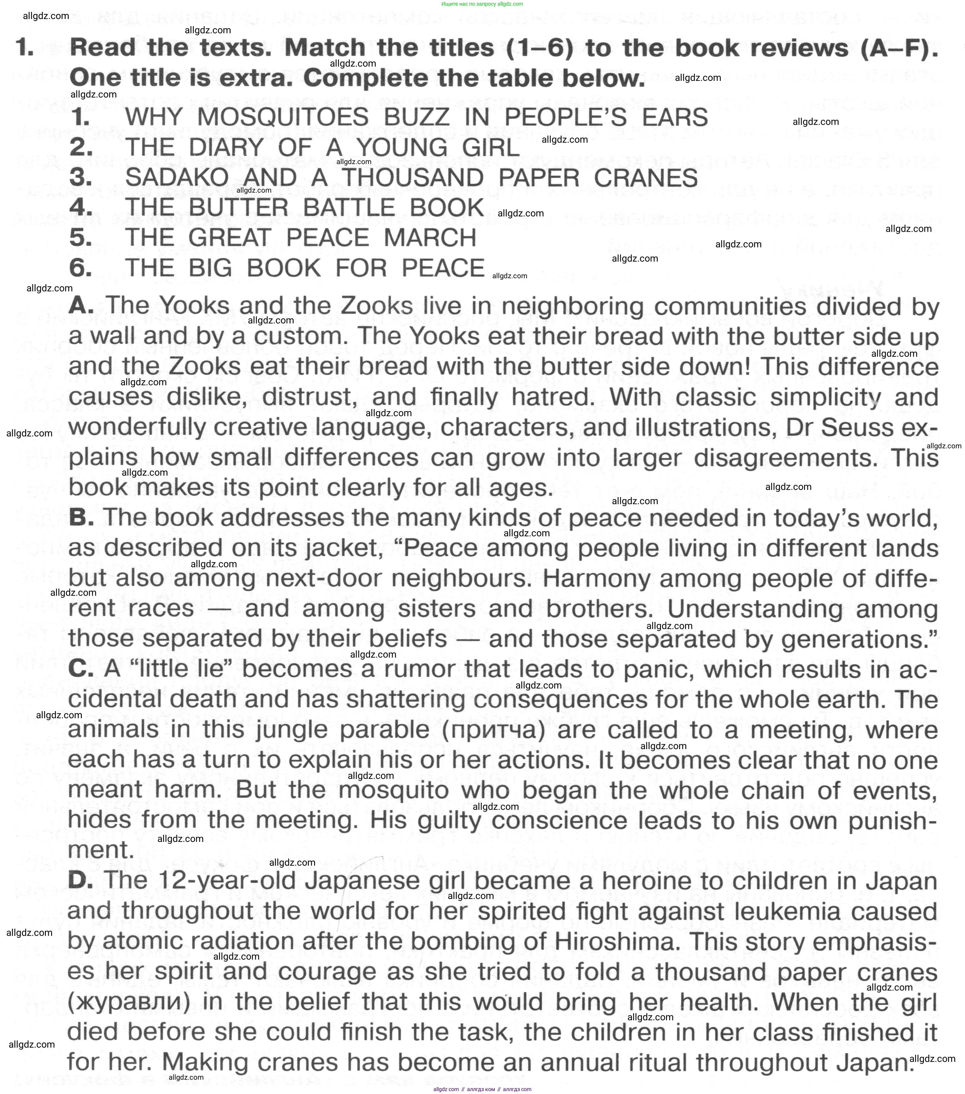 Английский язык (english), 8 класс Тренировочные упражнения в формате ОГЭ (ГИА), авторы: Ваулина Юлия Евгеньевна (Vaulina Julia), Подоляко Ольга Евгеньевна (Podolyako Olga), издательство Просвещение, Москва, 2024, бирюзового цвета, страница 6, номер 1, Условие 2024-2027