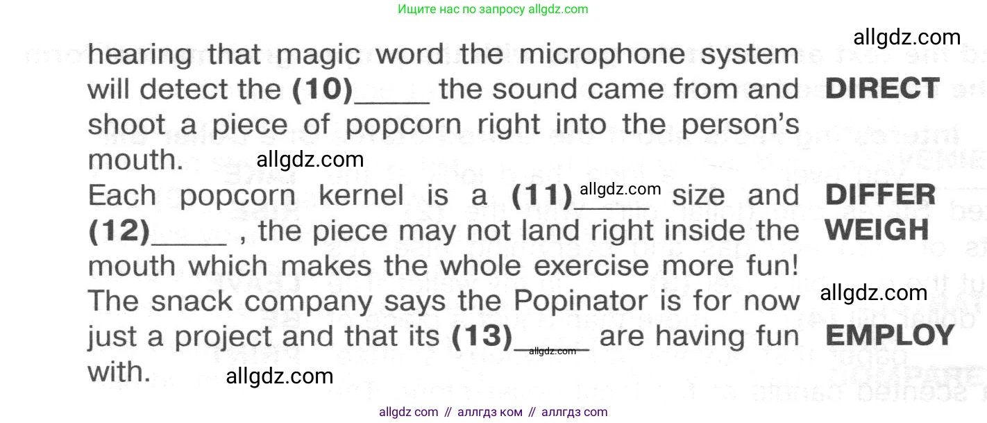 Английский язык (english), 8 класс Тренировочные упражнения в формате ОГЭ (ГИА), авторы: Ваулина Юлия Евгеньевна (Vaulina Julia), Подоляко Ольга Евгеньевна (Podolyako Olga), издательство Просвещение, Москва, 2024, бирюзового цвета, страница 29, номер 13, Условие 2024-2027 (продолжение 2)