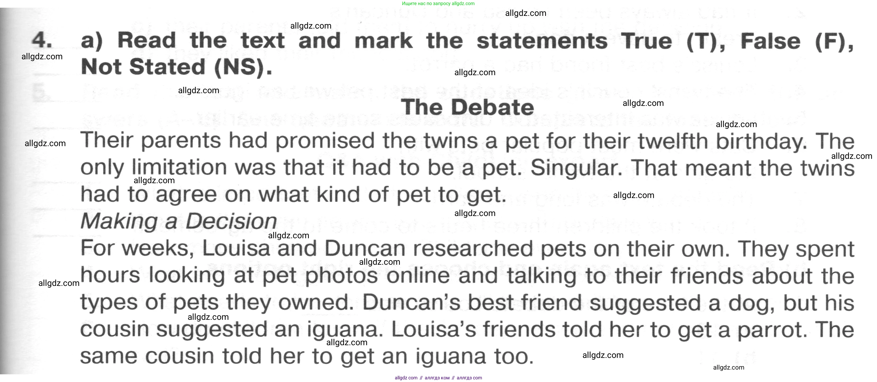Английский язык (english), 8 класс Тренировочные упражнения в формате ОГЭ (ГИА), авторы: Ваулина Юлия Евгеньевна (Vaulina Julia), Подоляко Ольга Евгеньевна (Podolyako Olga), издательство Просвещение, Москва, 2024, бирюзового цвета, страница 49, номер 4, Условие 2024-2027