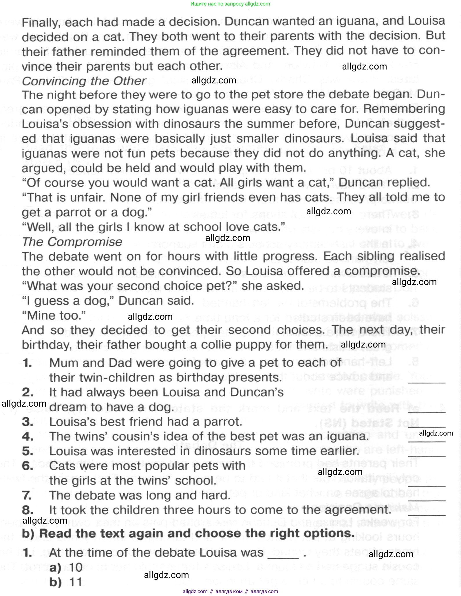 Английский язык (english), 8 класс Тренировочные упражнения в формате ОГЭ (ГИА), авторы: Ваулина Юлия Евгеньевна (Vaulina Julia), Подоляко Ольга Евгеньевна (Podolyako Olga), издательство Просвещение, Москва, 2024, бирюзового цвета, страница 49, номер 4, Условие 2024-2027 (продолжение 2)