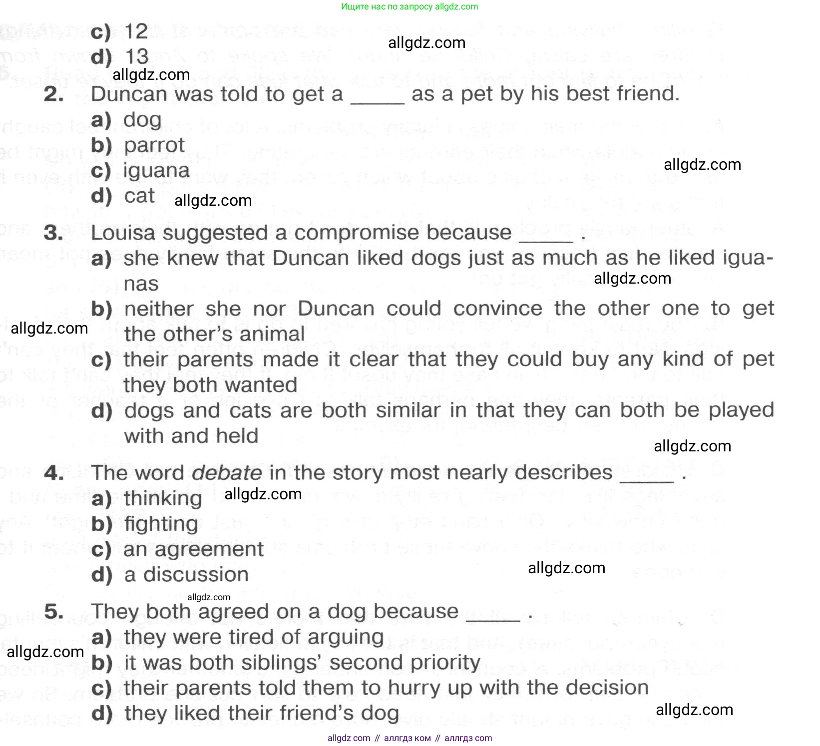 Английский язык (english), 8 класс Тренировочные упражнения в формате ОГЭ (ГИА), авторы: Ваулина Юлия Евгеньевна (Vaulina Julia), Подоляко Ольга Евгеньевна (Podolyako Olga), издательство Просвещение, Москва, 2024, бирюзового цвета, страница 49, номер 4, Условие 2024-2027 (продолжение 3)
