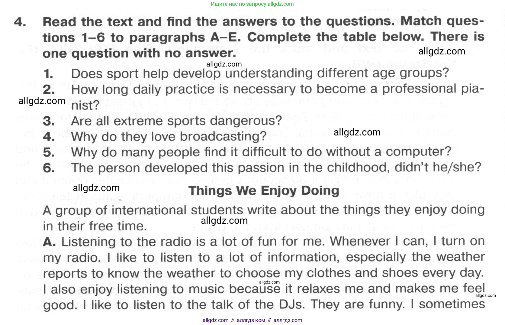 Английский язык (english), 8 класс Тренировочные упражнения в формате ОГЭ (ГИА), авторы: Ваулина Юлия Евгеньевна (Vaulina Julia), Подоляко Ольга Евгеньевна (Podolyako Olga), издательство Просвещение, Москва, 2024, бирюзового цвета, страница 102, номер 4, Условие 2024-2027