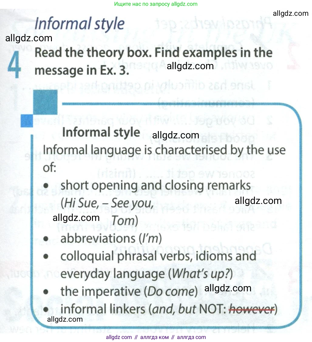 Английский язык (english), 8 класс Учебник (Student's book), авторы: Ваулина Юлия Евгеньевна (Vaulina Julia), Дули Дженни (Dooley Jenny), Подоляко Ольга Евгеньевна (Podolyako Olga), Эванс Вирджиния (Evans Virginia), издательство Просвещение, Москва, 2023, бирюзового цвета, страница 19, номер 4, Условие 2023-2027