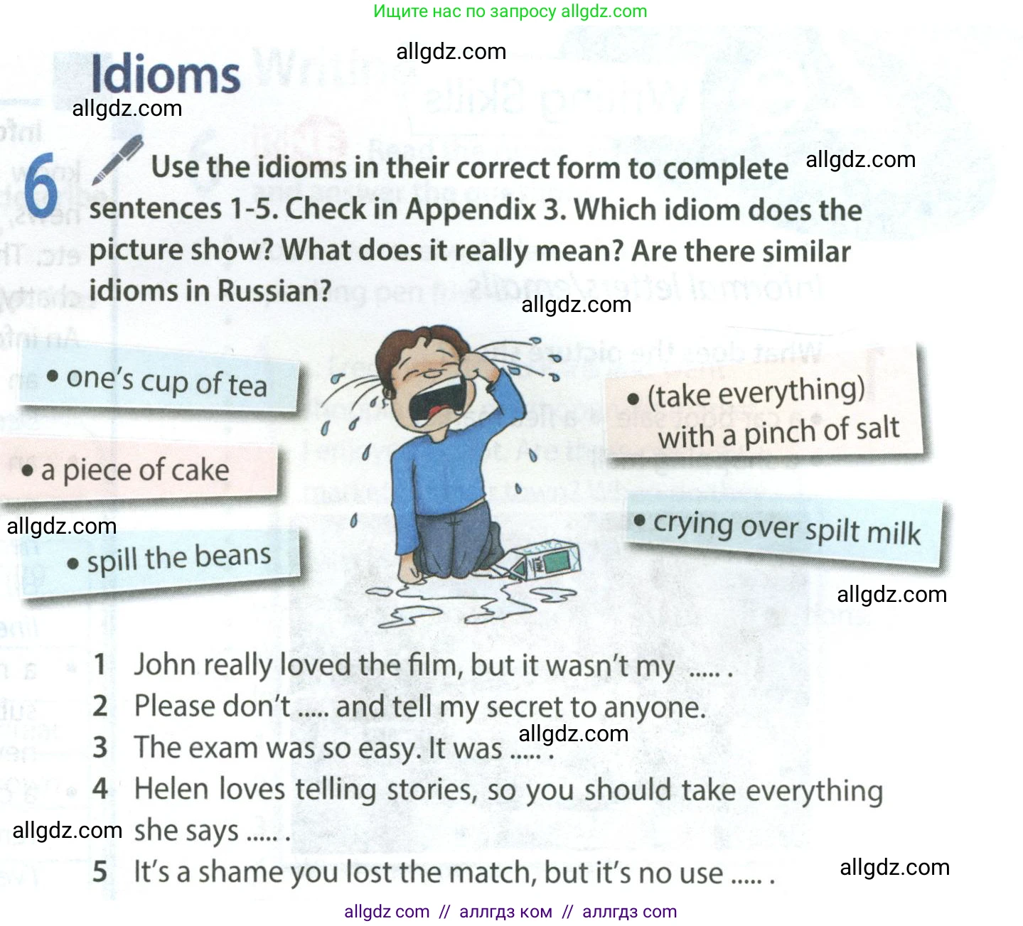 Английский язык (english), 8 класс Учебник (Student's book), авторы: Ваулина Юлия Евгеньевна (Vaulina Julia), Дули Дженни (Dooley Jenny), Подоляко Ольга Евгеньевна (Podolyako Olga), Эванс Вирджиния (Evans Virginia), издательство Просвещение, Москва, 2023, бирюзового цвета, страница 33, номер 6, Условие 2023-2027