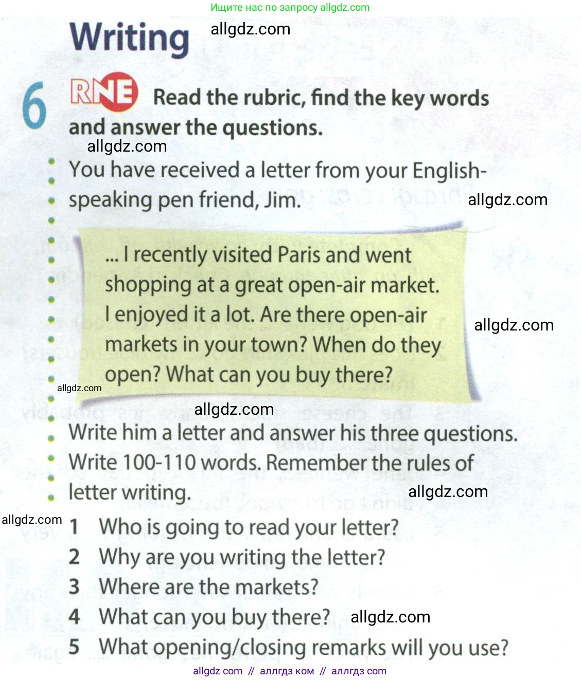 Английский язык (english), 8 класс Учебник (Student's book), авторы: Ваулина Юлия Евгеньевна (Vaulina Julia), Дули Дженни (Dooley Jenny), Подоляко Ольга Евгеньевна (Podolyako Olga), Эванс Вирджиния (Evans Virginia), издательство Просвещение, Москва, 2023, бирюзового цвета, страница 35, номер 6, Условие 2023-2027