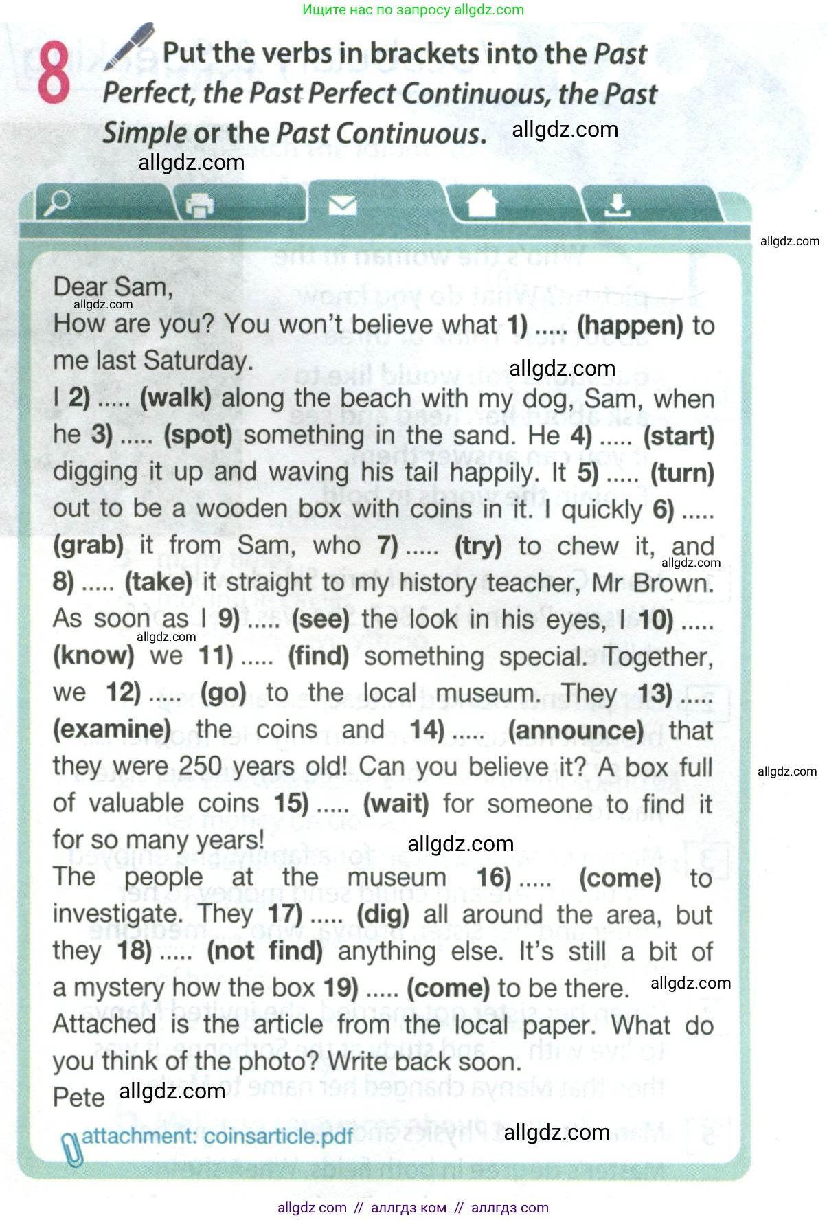 Английский язык (english), 8 класс Учебник (Student's book), авторы: Ваулина Юлия Евгеньевна (Vaulina Julia), Дули Дженни (Dooley Jenny), Подоляко Ольга Евгеньевна (Podolyako Olga), Эванс Вирджиния (Evans Virginia), издательство Просвещение, Москва, 2023, бирюзового цвета, страница 47, номер 8, Условие 2023-2027