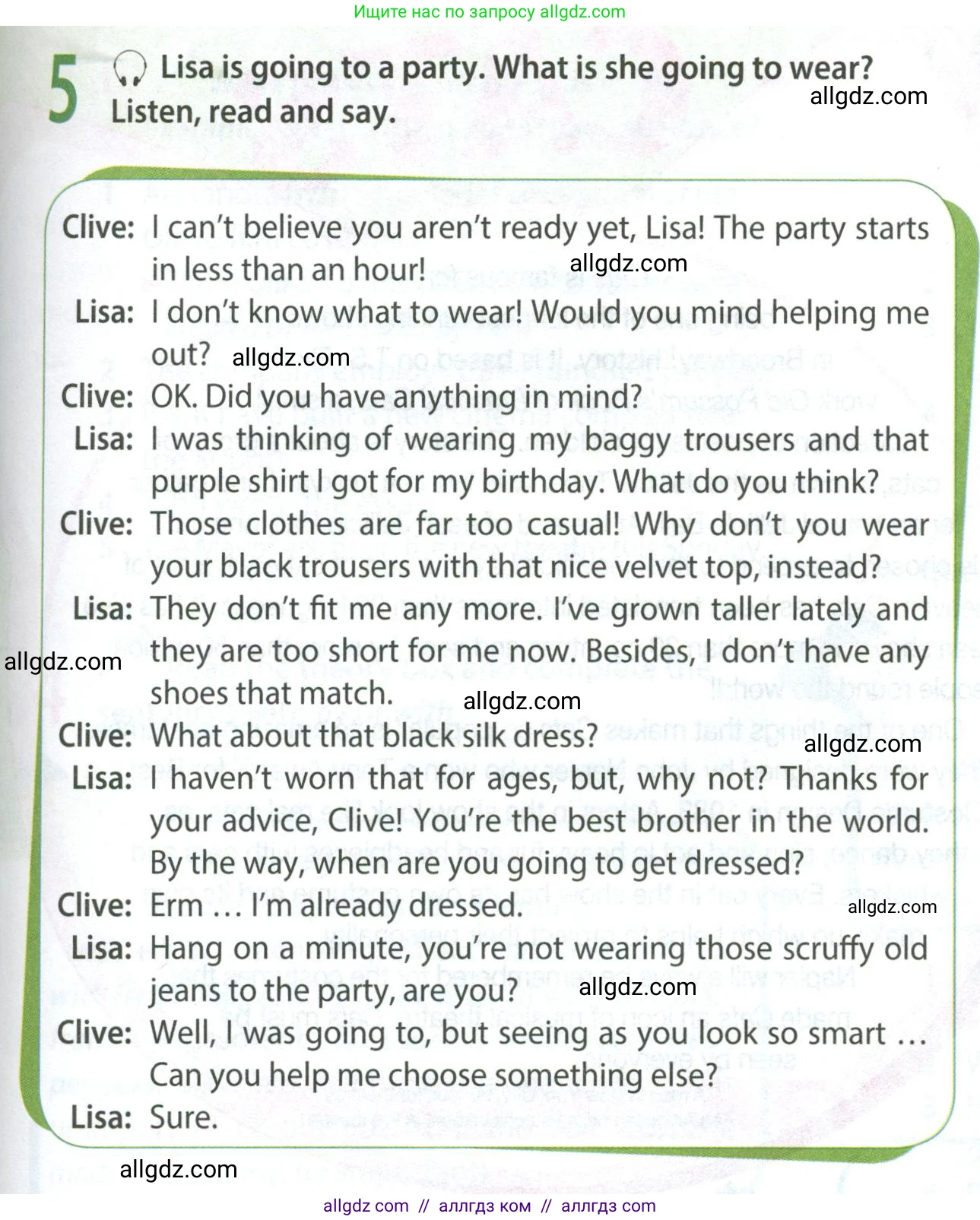 Английский язык (english), 8 класс Учебник (Student's book), авторы: Ваулина Юлия Евгеньевна (Vaulina Julia), Дули Дженни (Dooley Jenny), Подоляко Ольга Евгеньевна (Podolyako Olga), Эванс Вирджиния (Evans Virginia), издательство Просвещение, Москва, 2023, бирюзового цвета, страница 61, номер 5, Условие 2023-2027