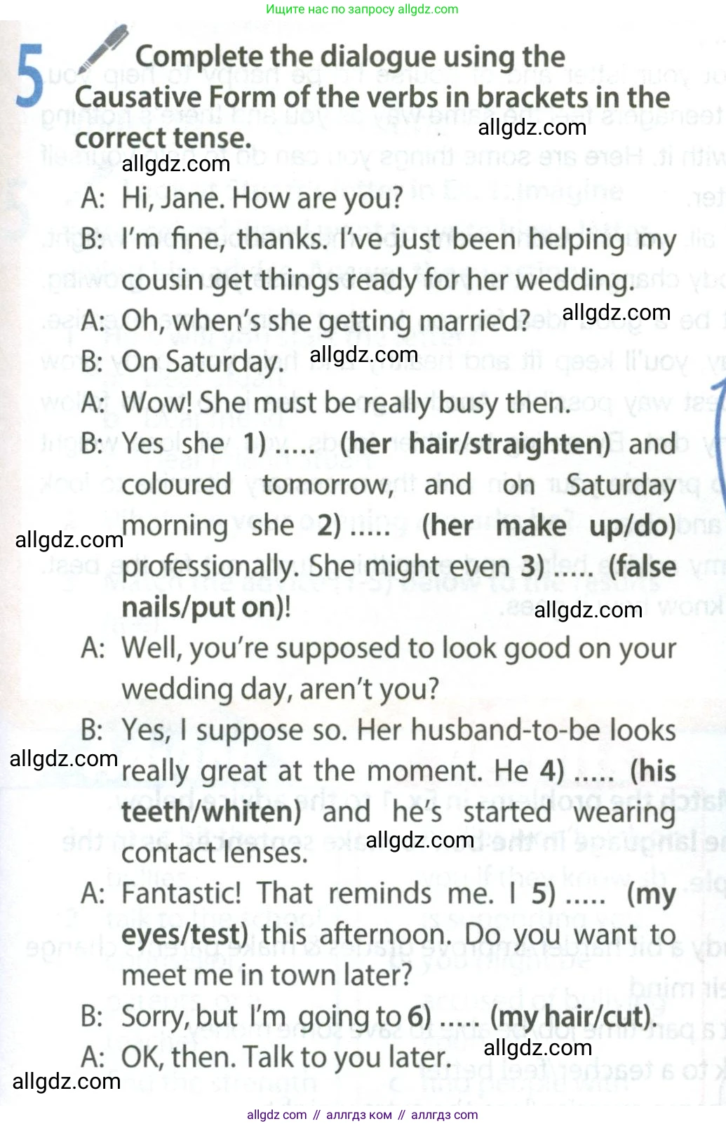 Английский язык (english), 8 класс Учебник (Student's book), авторы: Ваулина Юлия Евгеньевна (Vaulina Julia), Дули Дженни (Dooley Jenny), Подоляко Ольга Евгеньевна (Podolyako Olga), Эванс Вирджиния (Evans Virginia), издательство Просвещение, Москва, 2023, бирюзового цвета, страница 65, номер 5, Условие 2023-2027